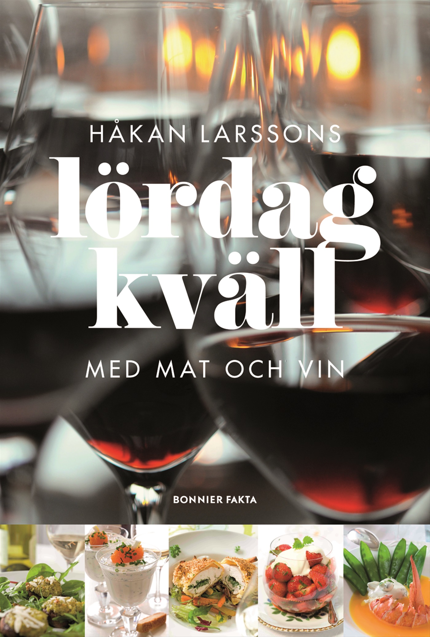 Omslag: Lördagkväll med mat och vin