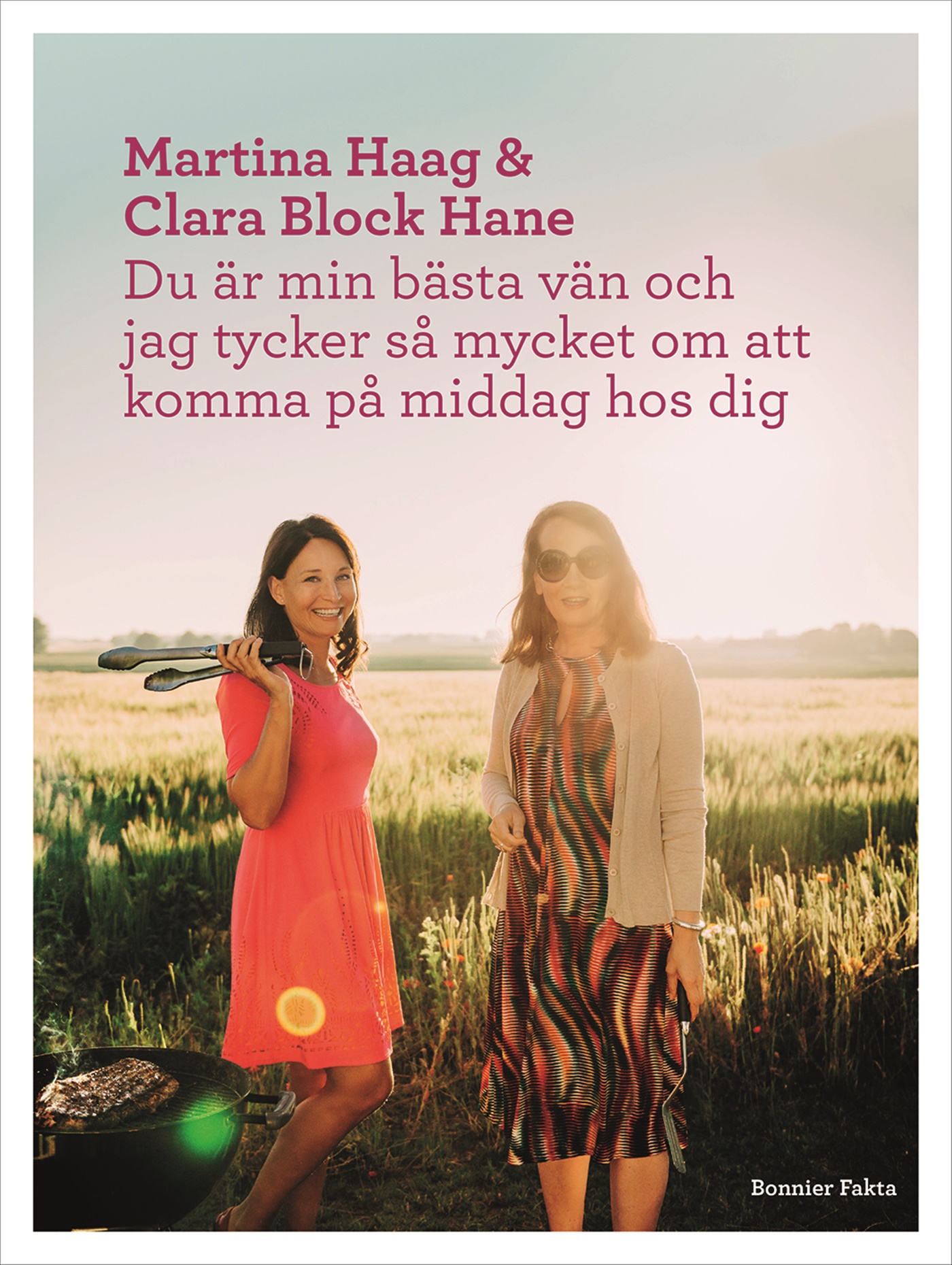 Omslag: Du är min bästa vän och jag tycker så mycket om att komma på middag hos dig