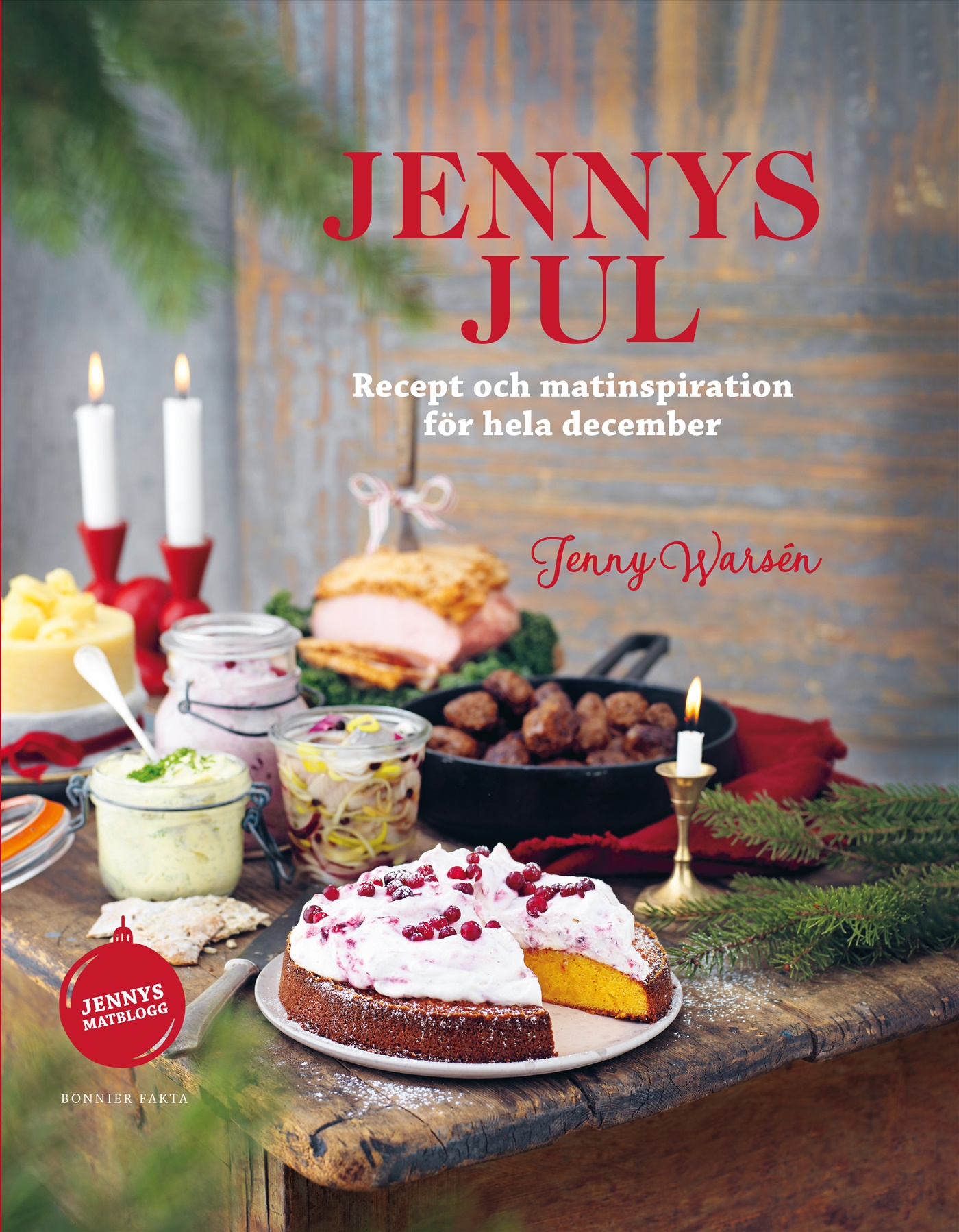 Omslag: Jennys jul : recept och matinspiration för hela december