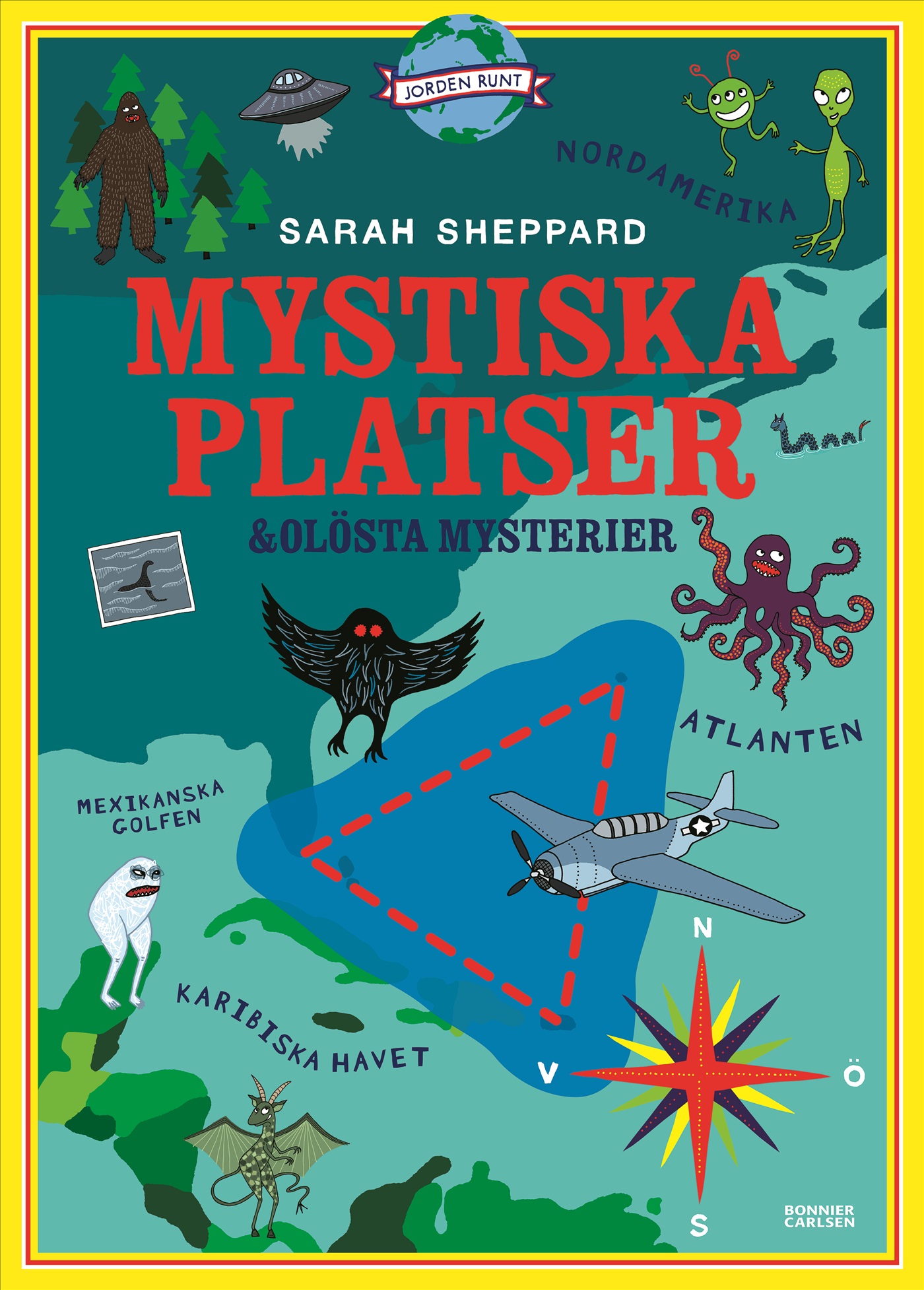 Omslag: Mystiska platser och olösta mysterier