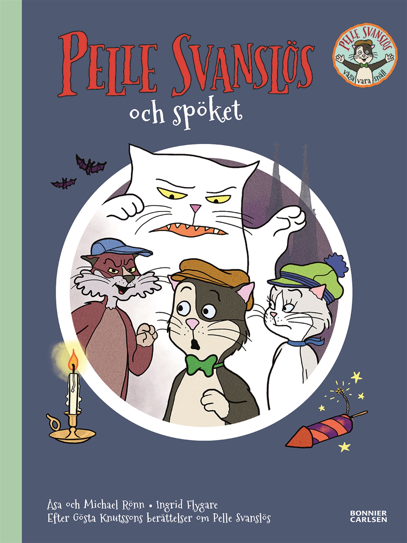 Omslag: Pelle Svanslös och spöket