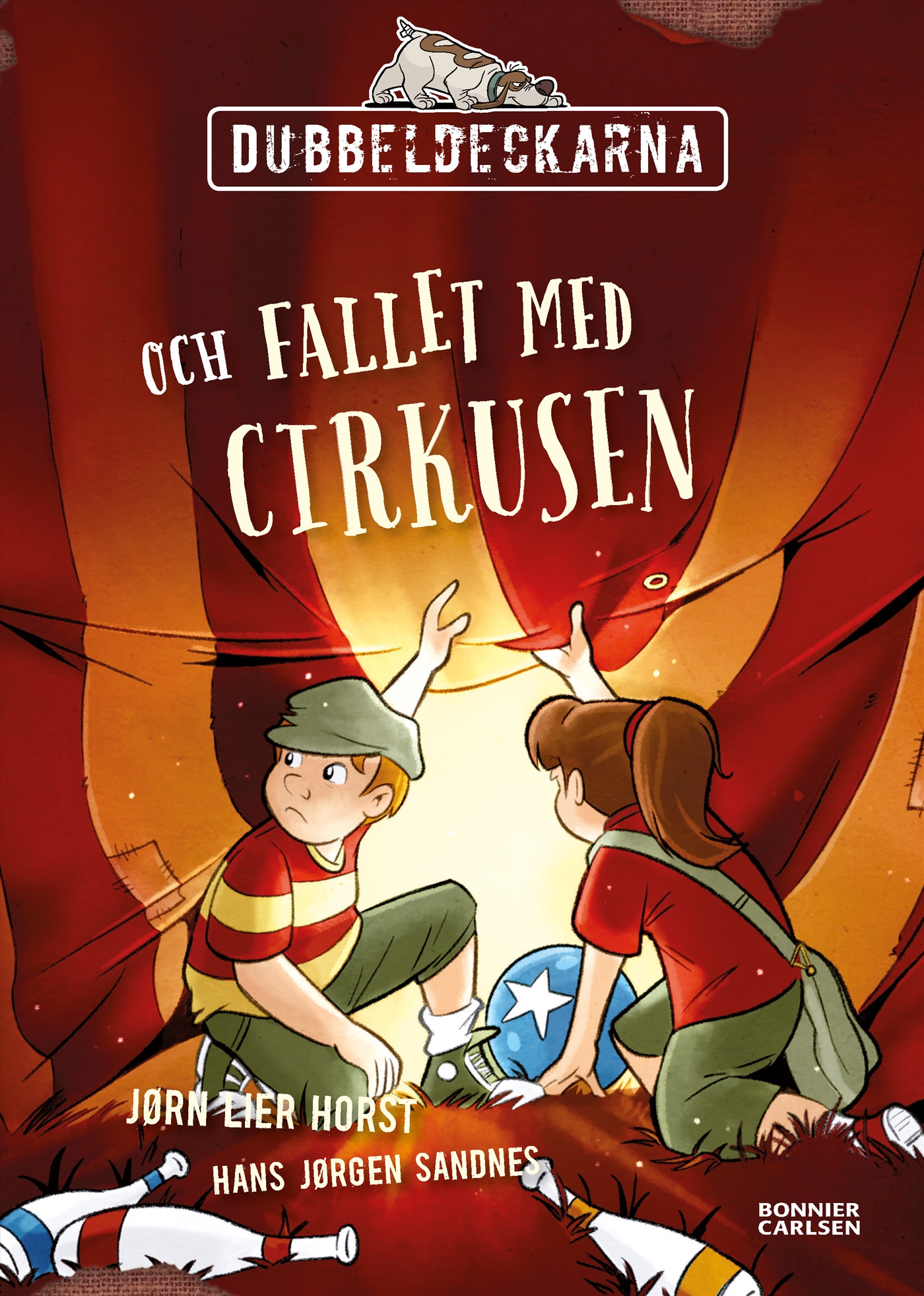 Omslag: Dubbeldeckarna och fallet med cirkusen