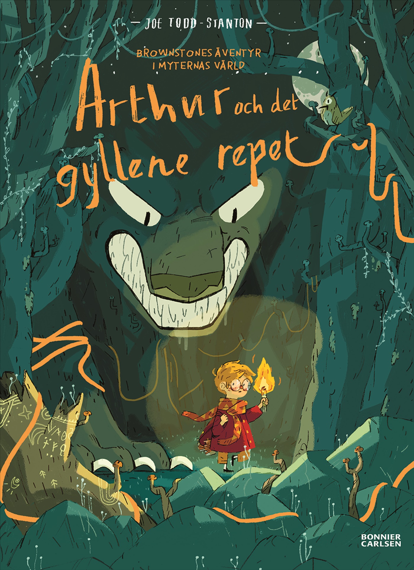 Omslag: Arthur och det gyllene repet
