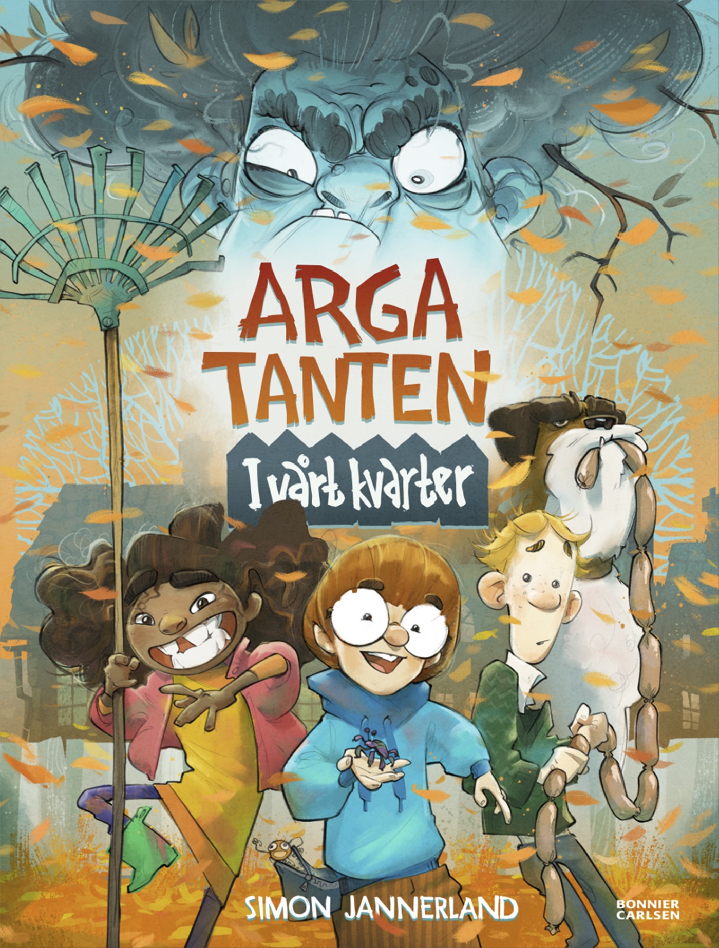 Omslag: Arga tanten - i vårt kvarter