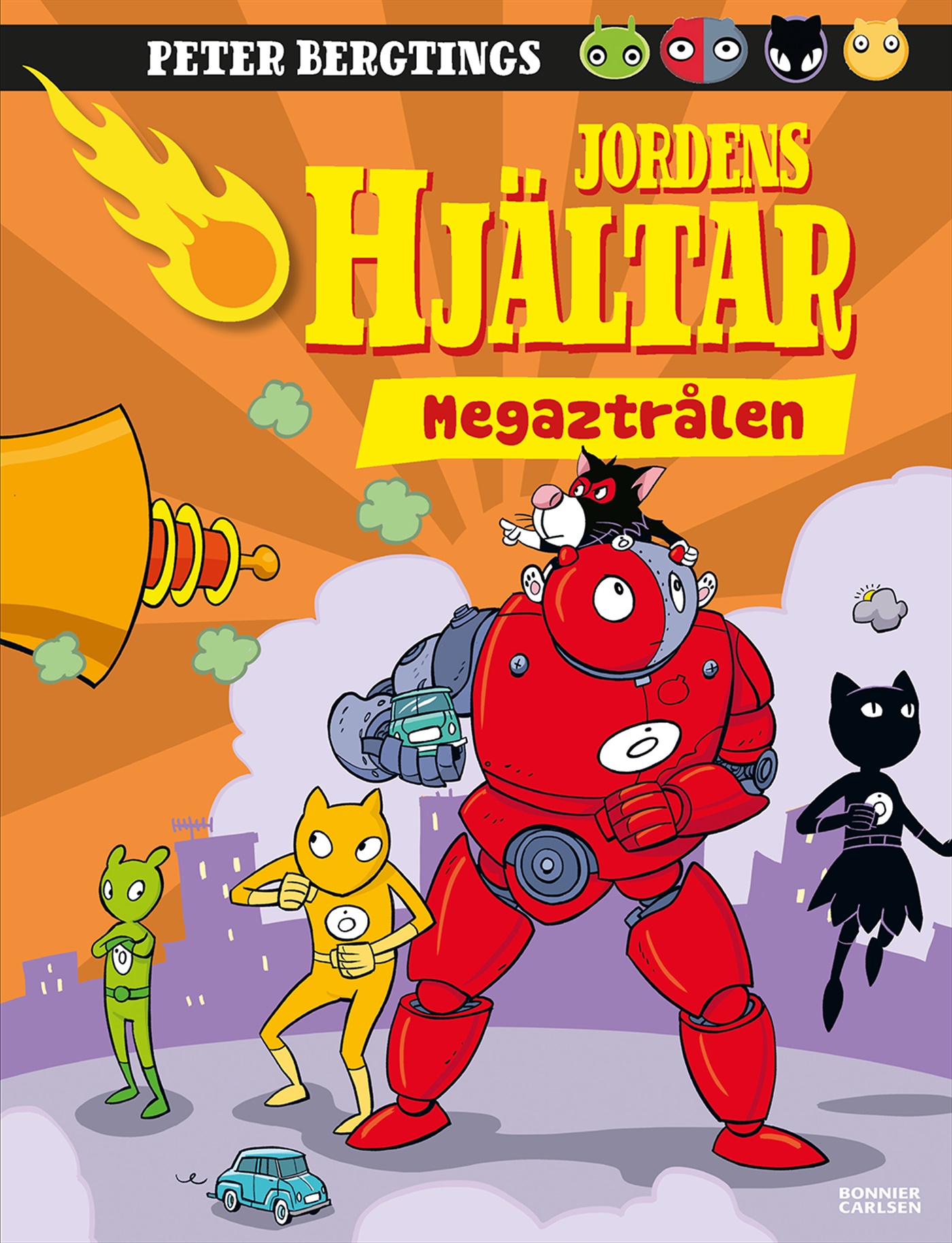 Omslag: Megaztrålen