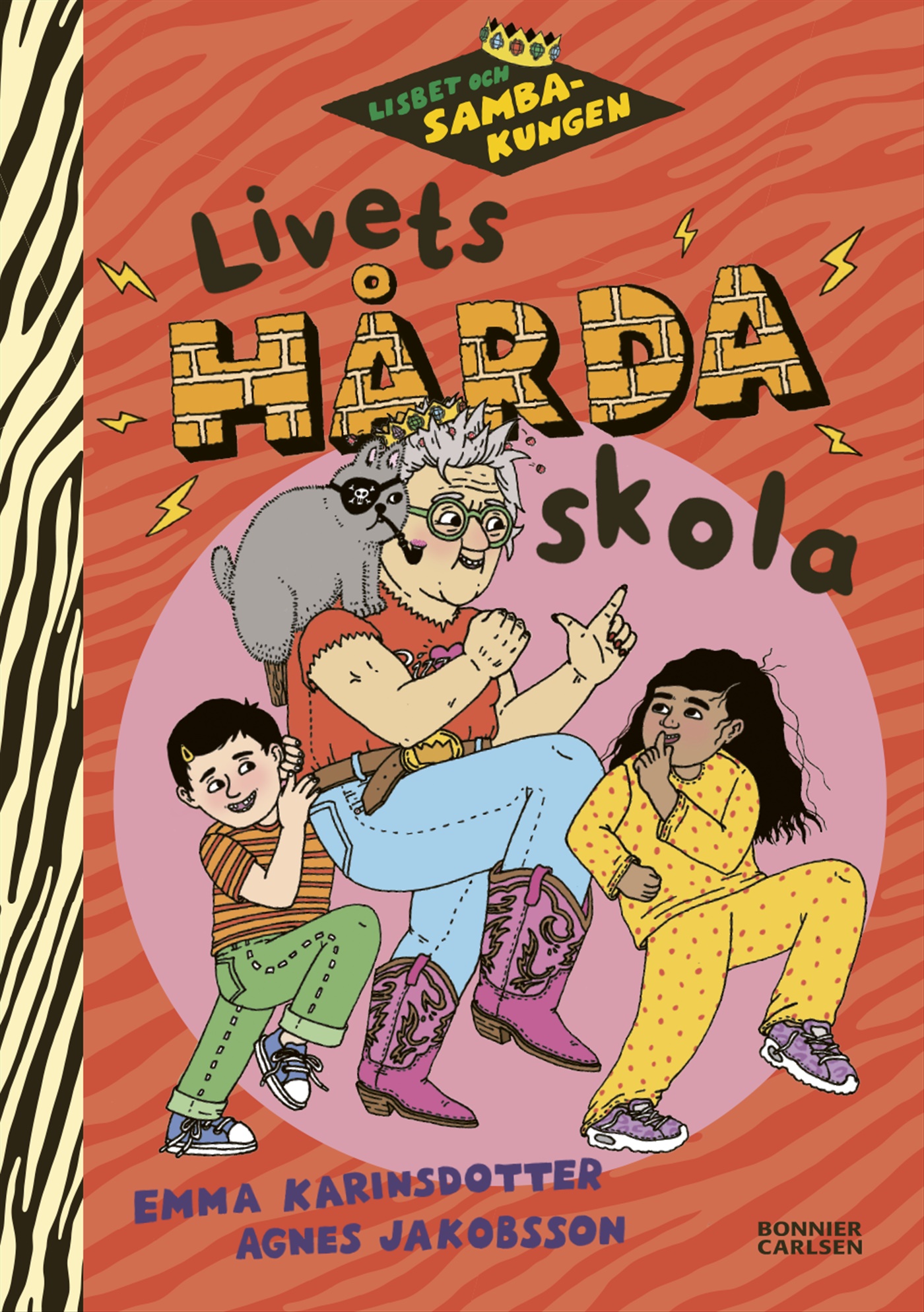 Omslag: Livets hårda skola