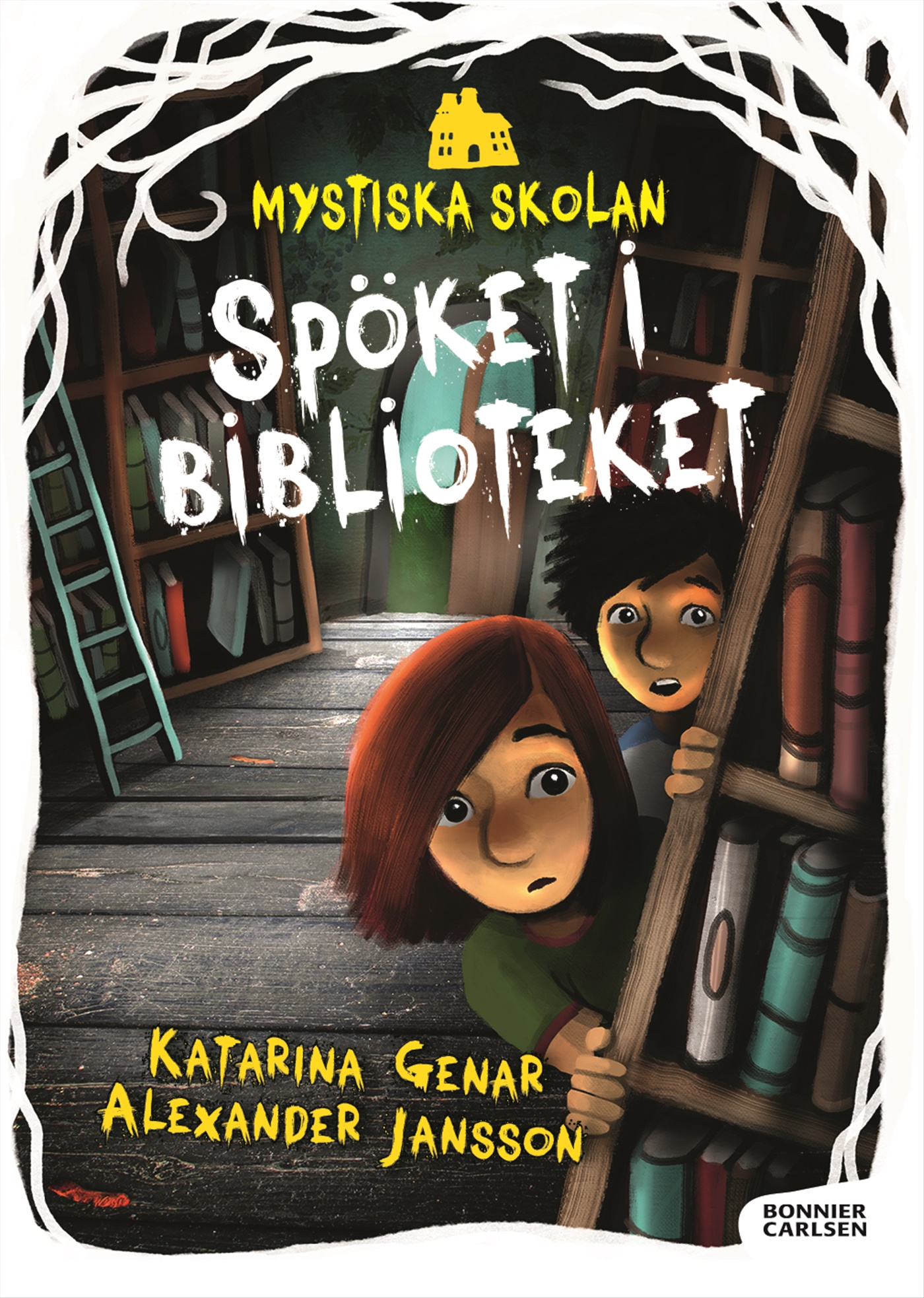 Omslag: Spöket i biblioteket