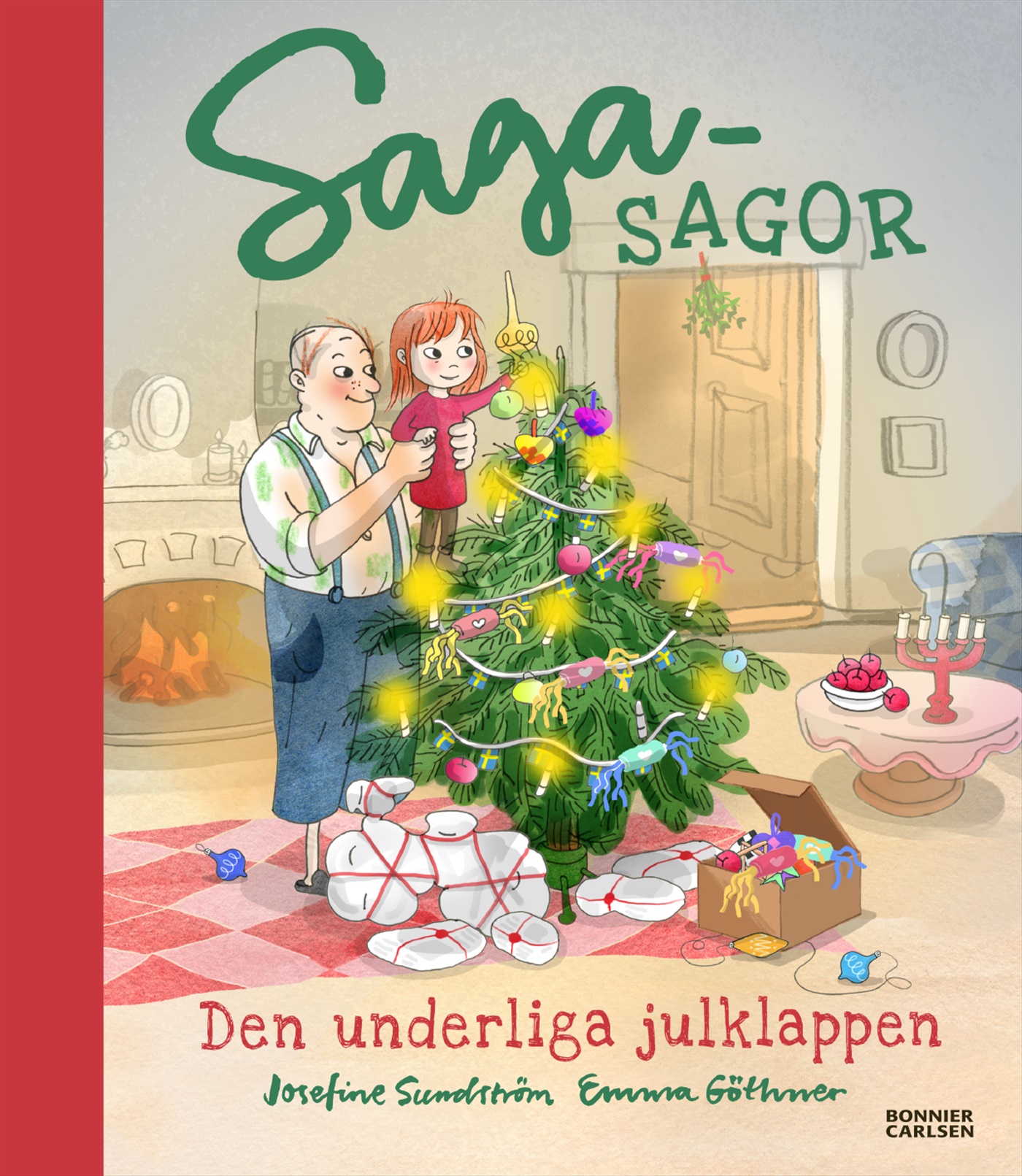 Omslag: Den underliga julklappen