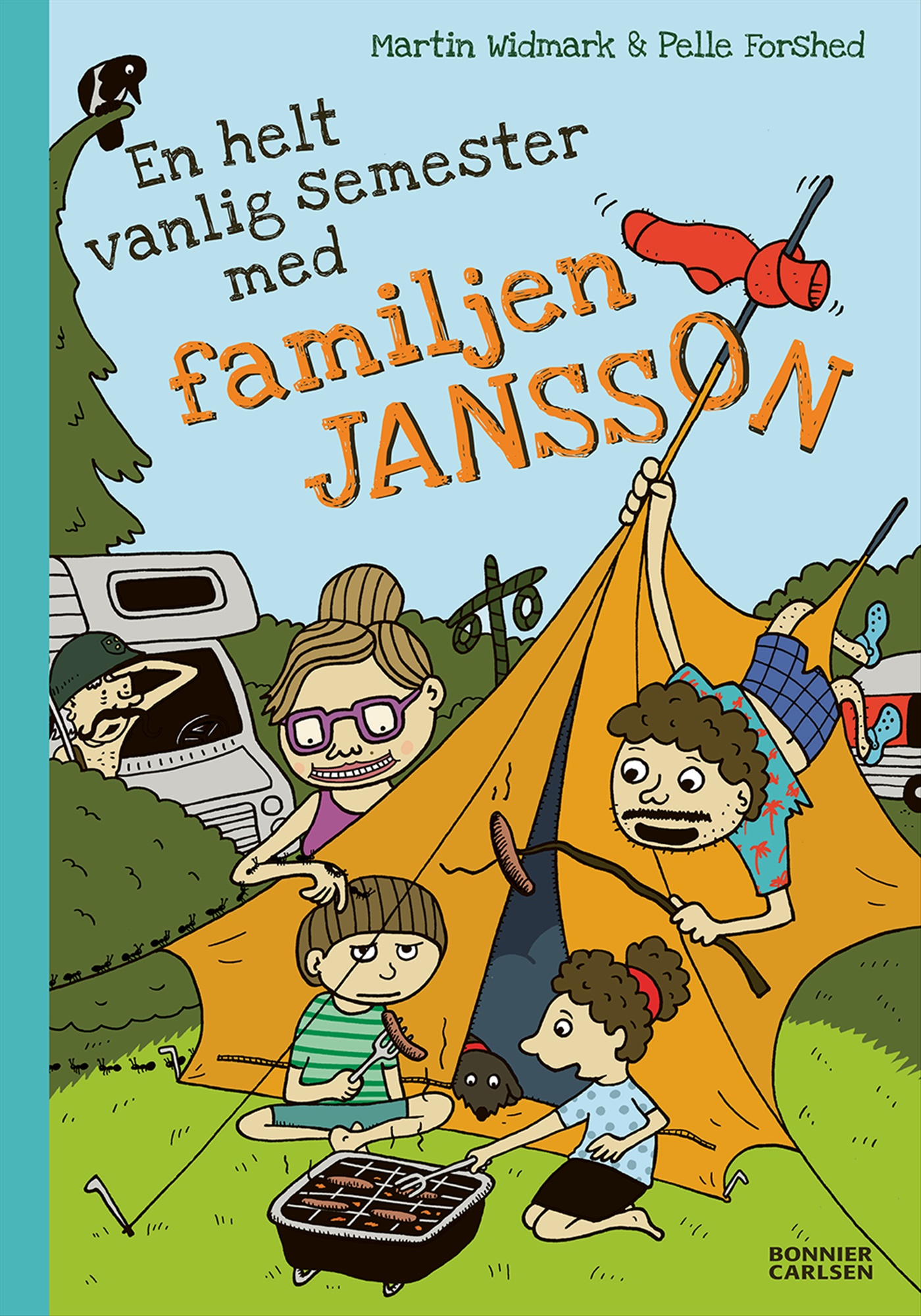 Omslag: En helt vanlig semester med familjen Jansson