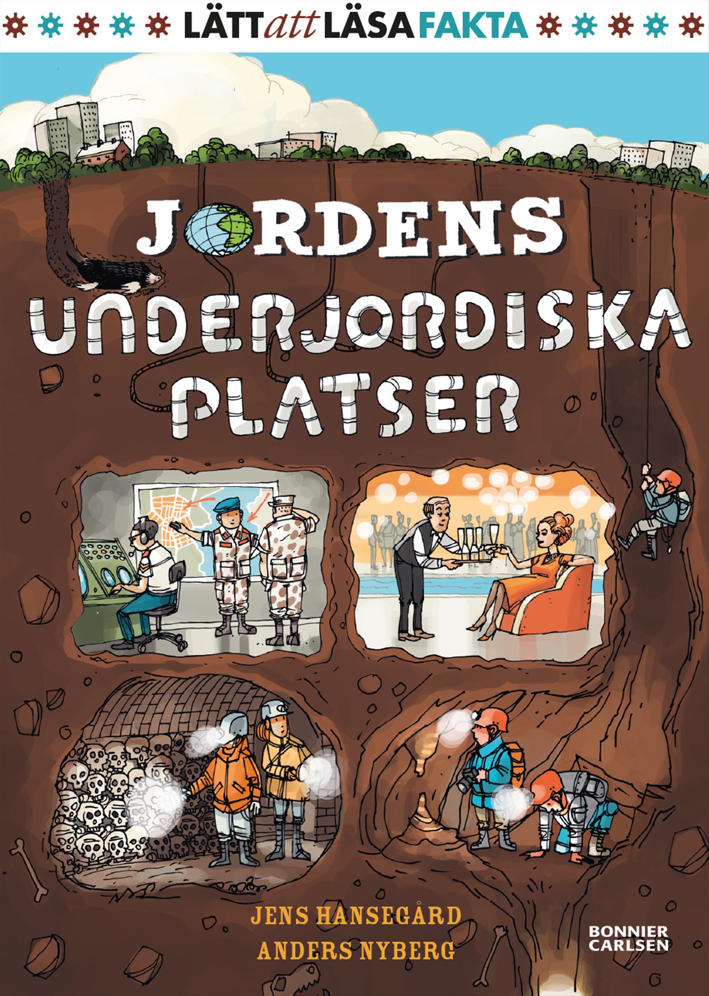 Omslag: Jordens underjordiska platser