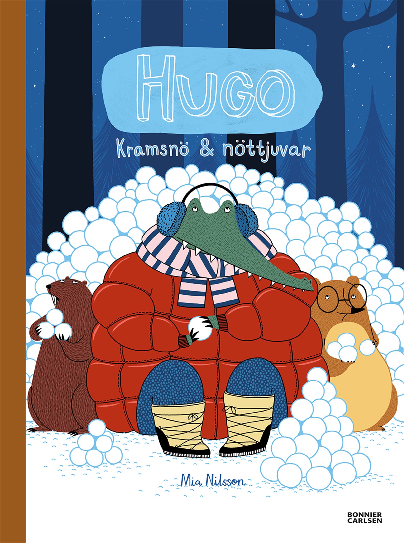 Omslag: Kramsnö och nöttjuvar