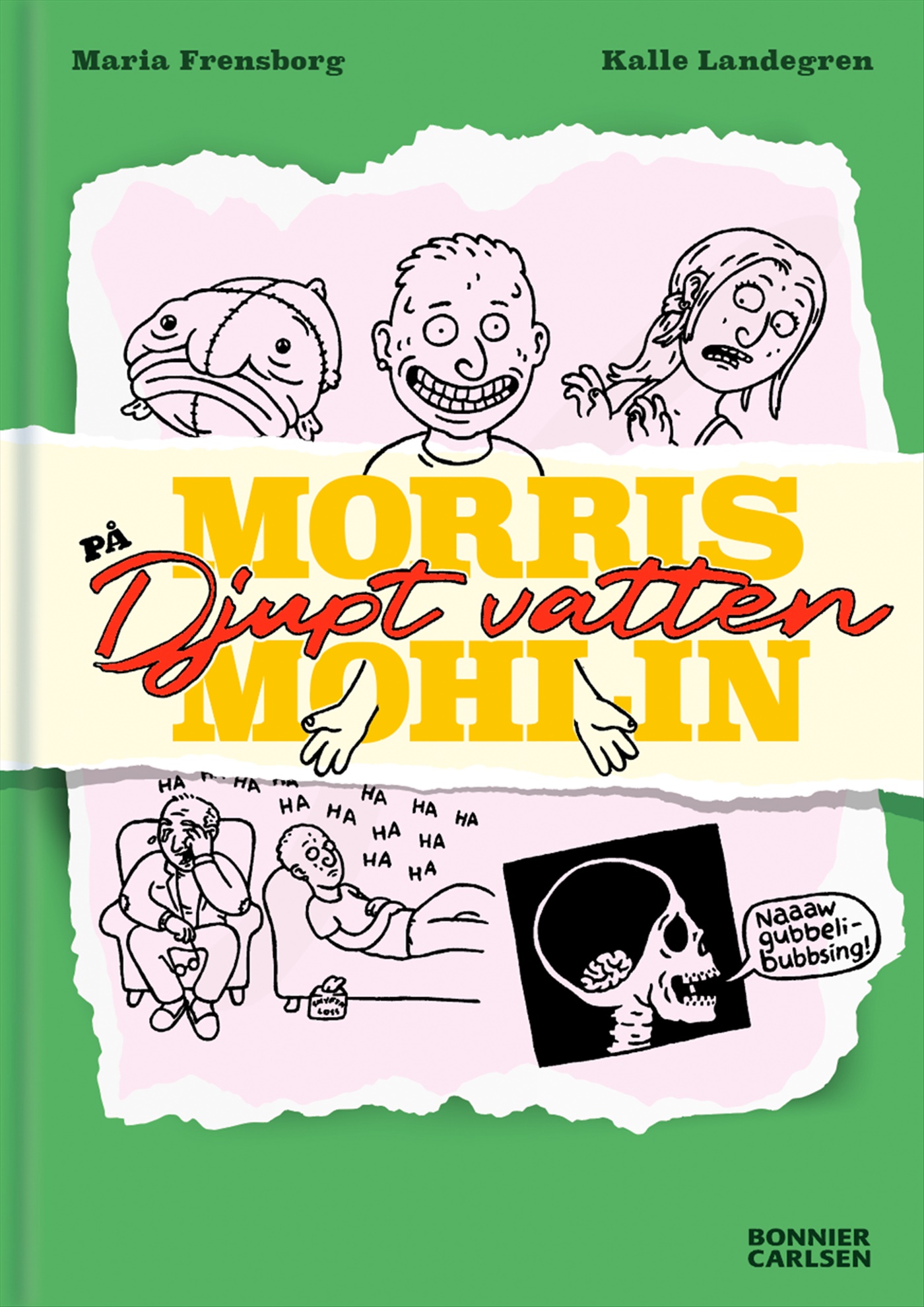 Omslag: Morris Mohlin på djupt vatten