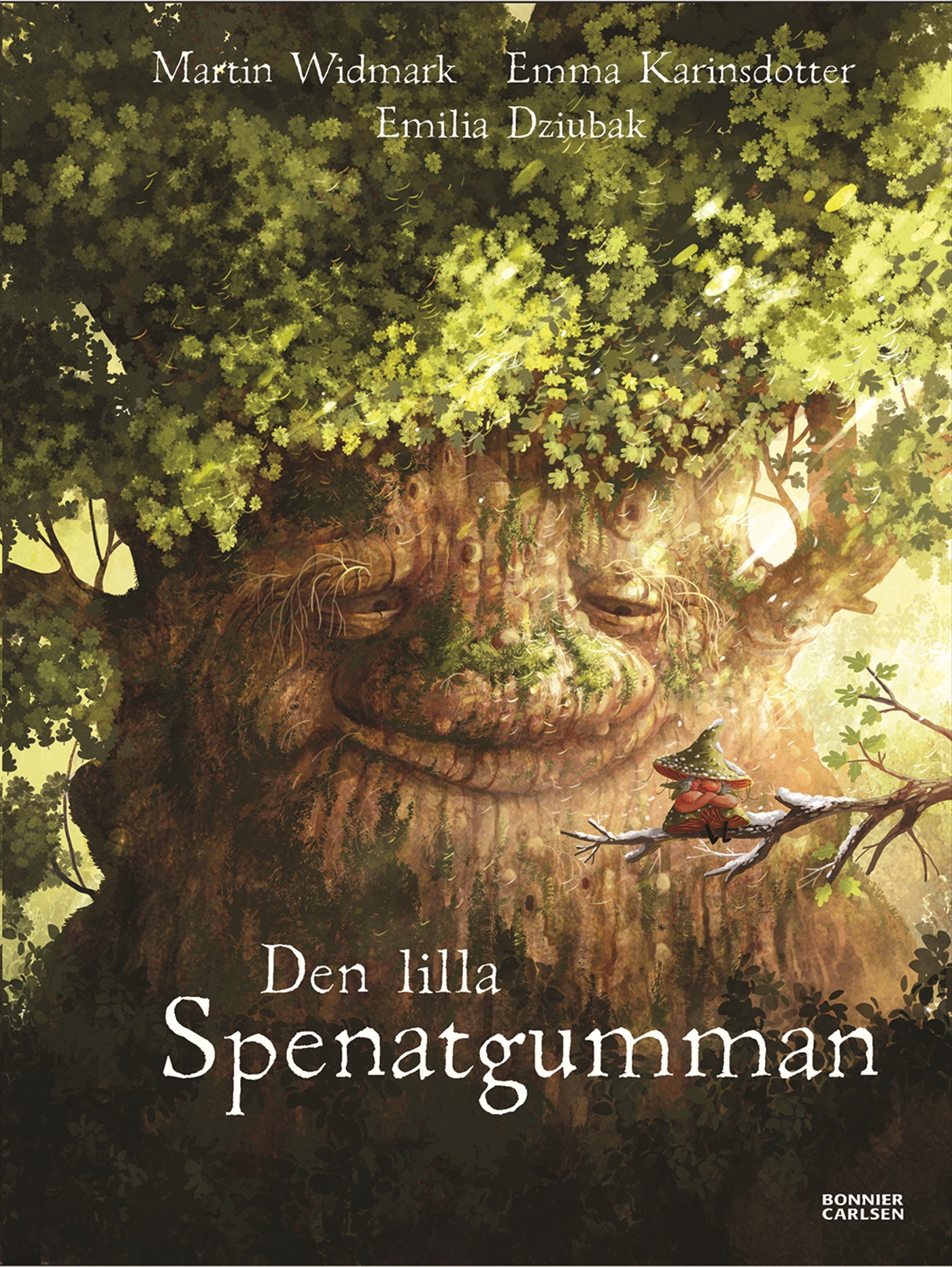 Omslag: Den lilla spenatgumman
