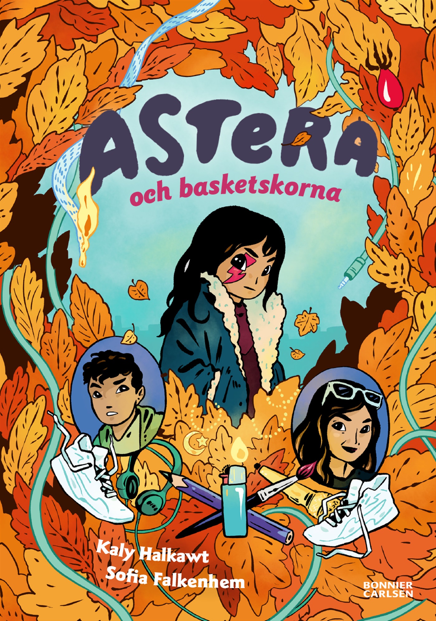 Omslag: Astera och basketskorna
