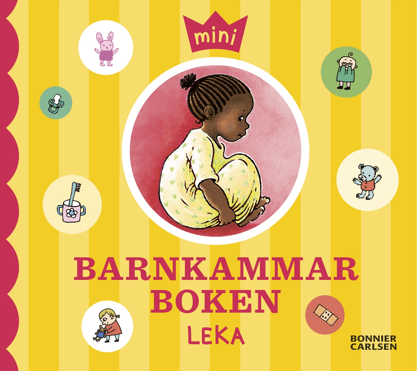 Omslag: Minibarnkammarboken. Leka