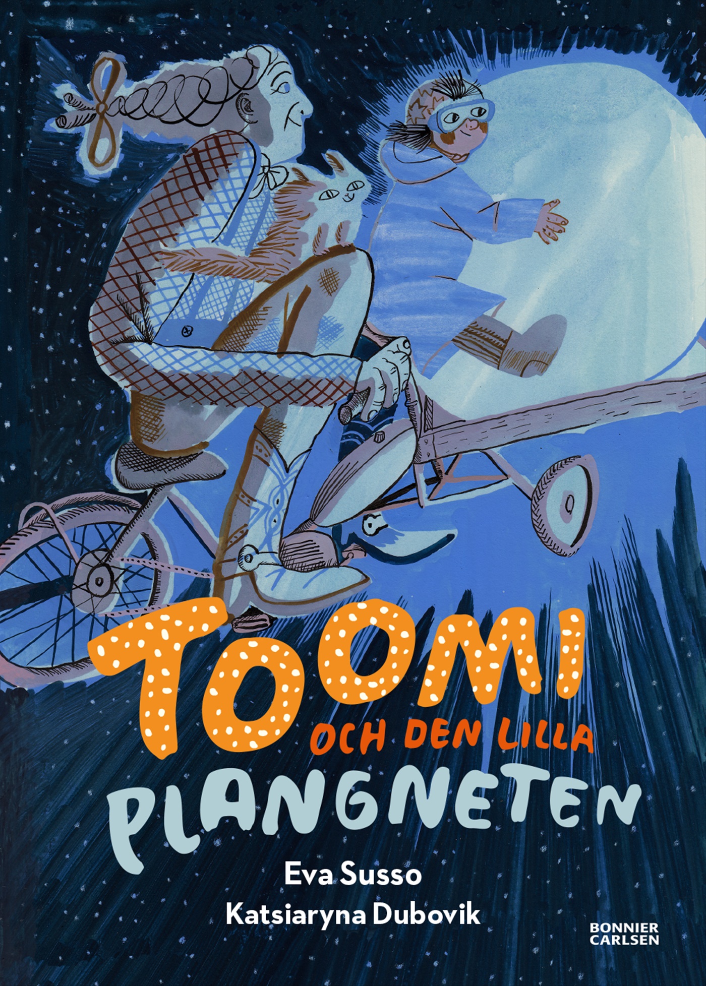 Omslag: Toomi och den lilla plangneten
