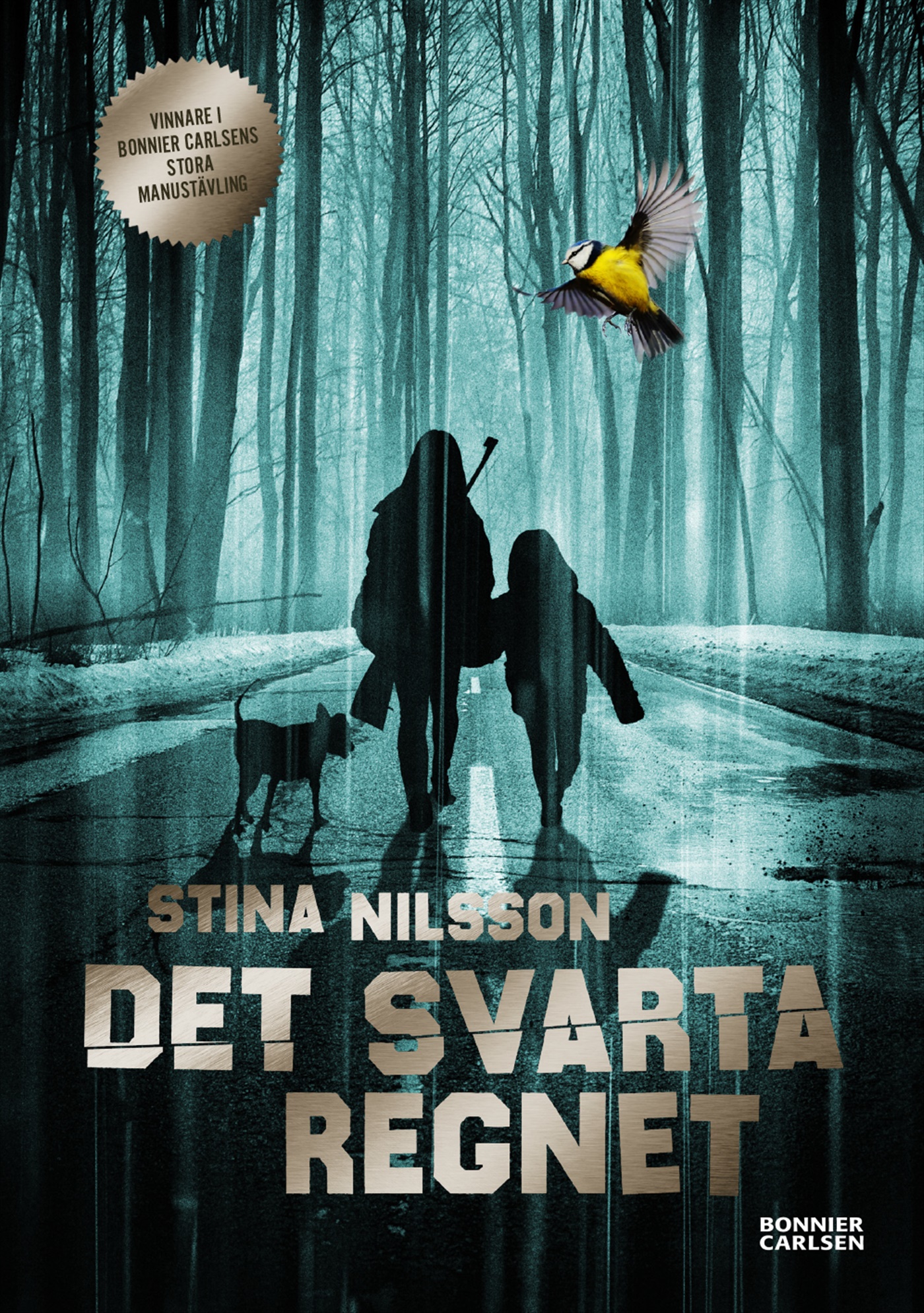 Omslag: Det svarta regnet