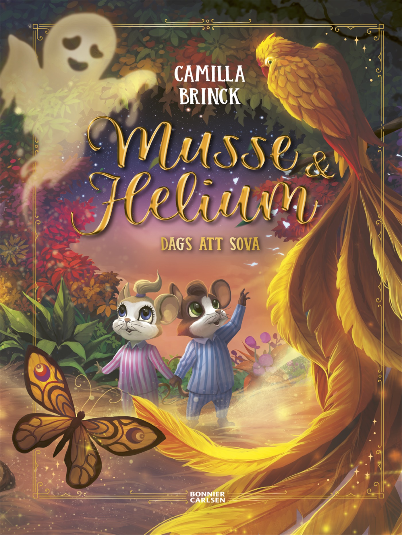 Omslag: Musse & Helium. Dags att sova