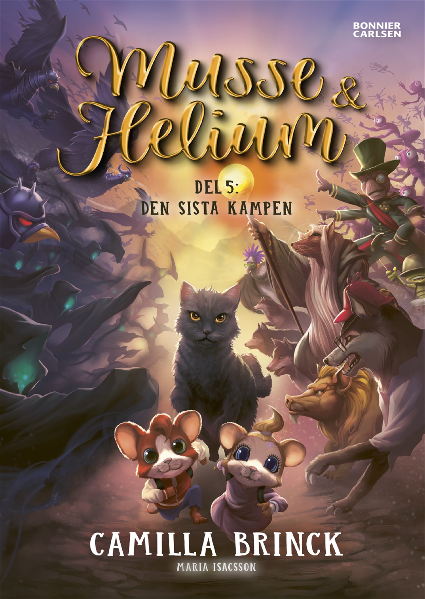 Omslag: Musse & Helium. Den sista kampen