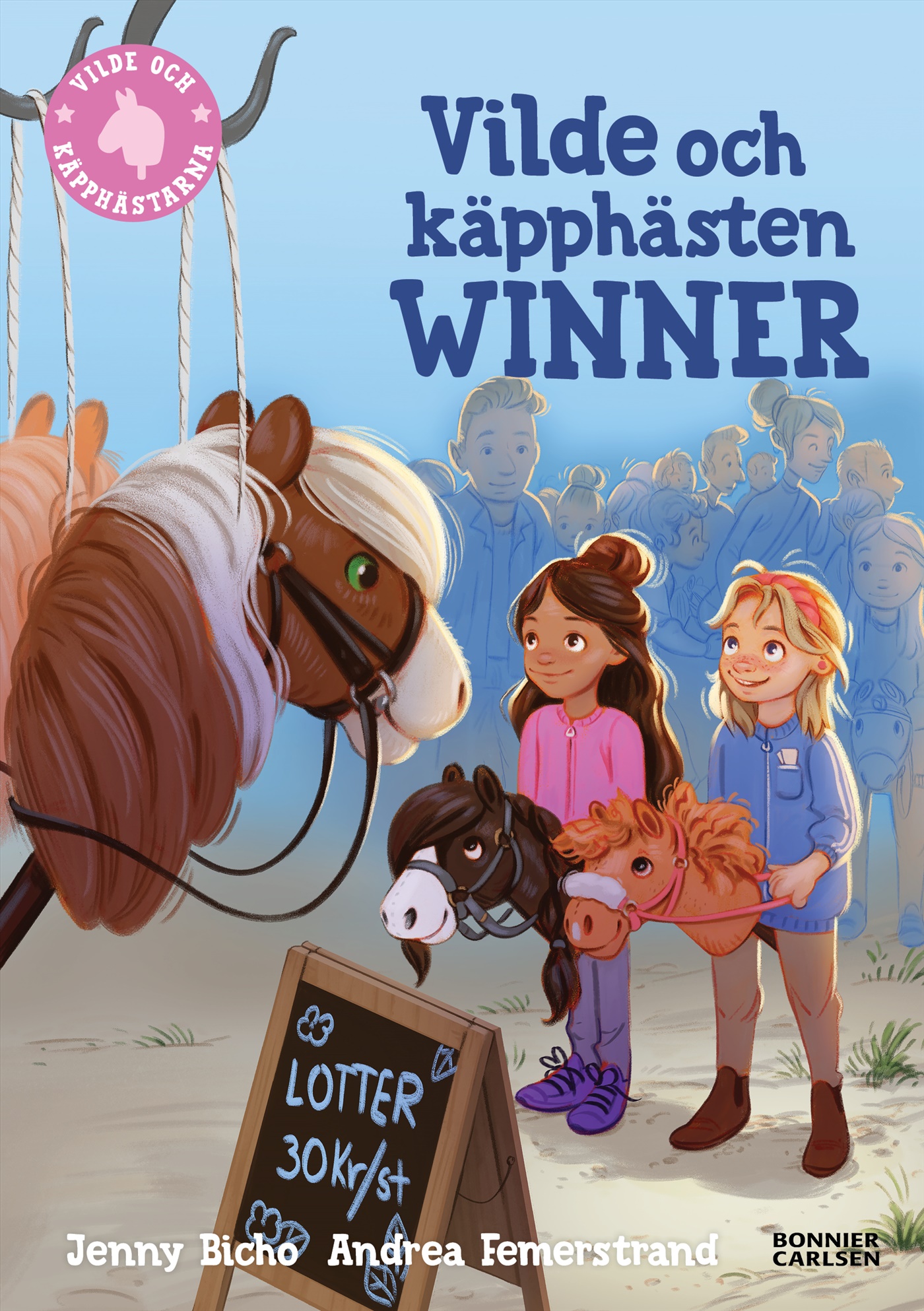 Omslag: Vilde och käpphästen Winner