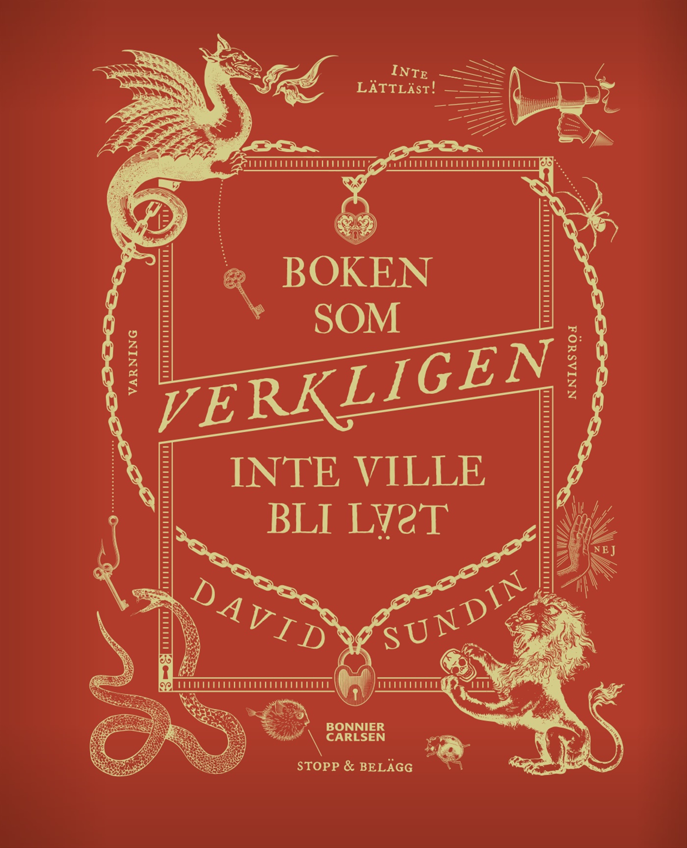 Omslag: Boken som VERKLIGEN inte ville bli läst