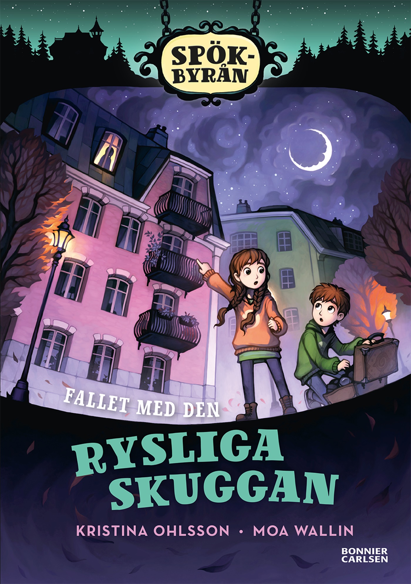 Omslag: Fallet med den rysliga skuggan