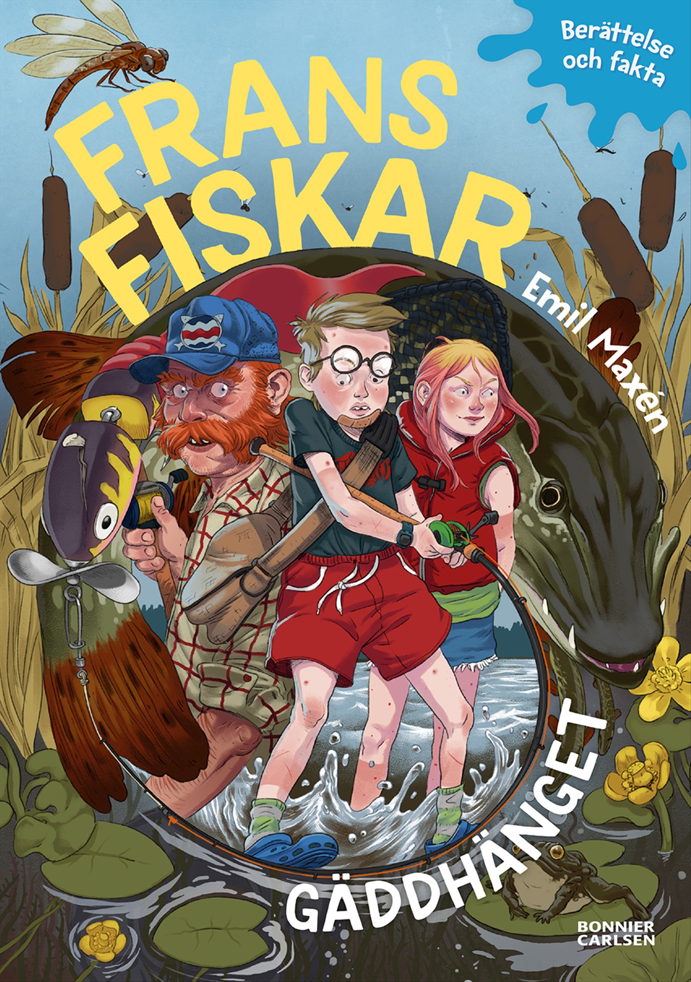 Omslag: Frans fiskar : gäddhänget