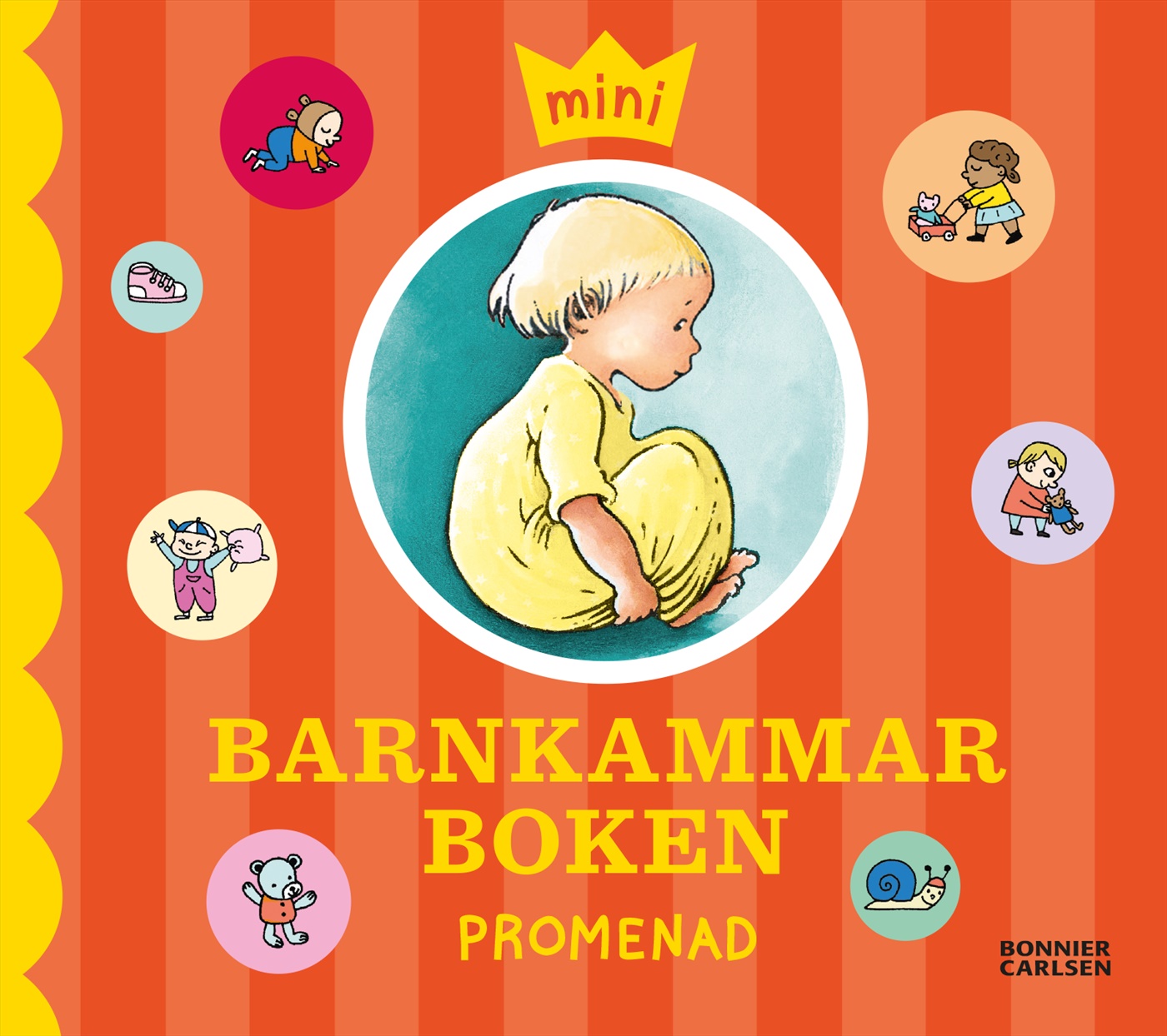 Omslag: Minibarnkammarboken. Promenad