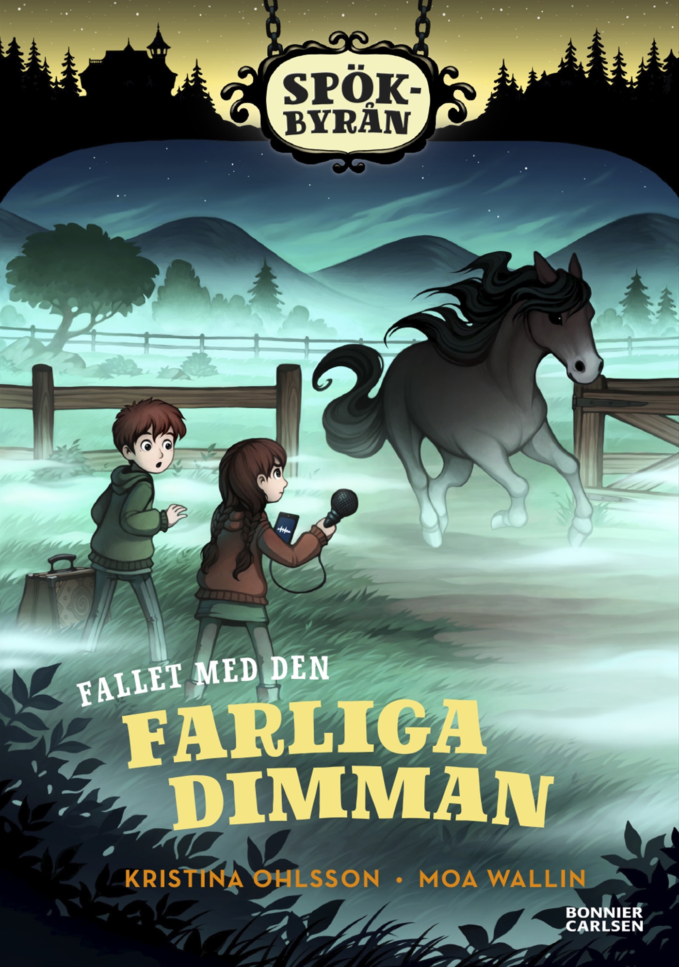 Omslag: Fallet med den farliga dimman