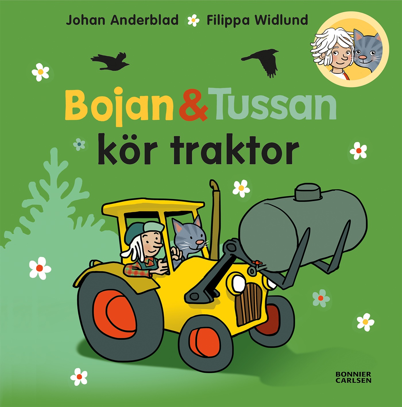 Omslag: Bojan och Tussan kör traktor