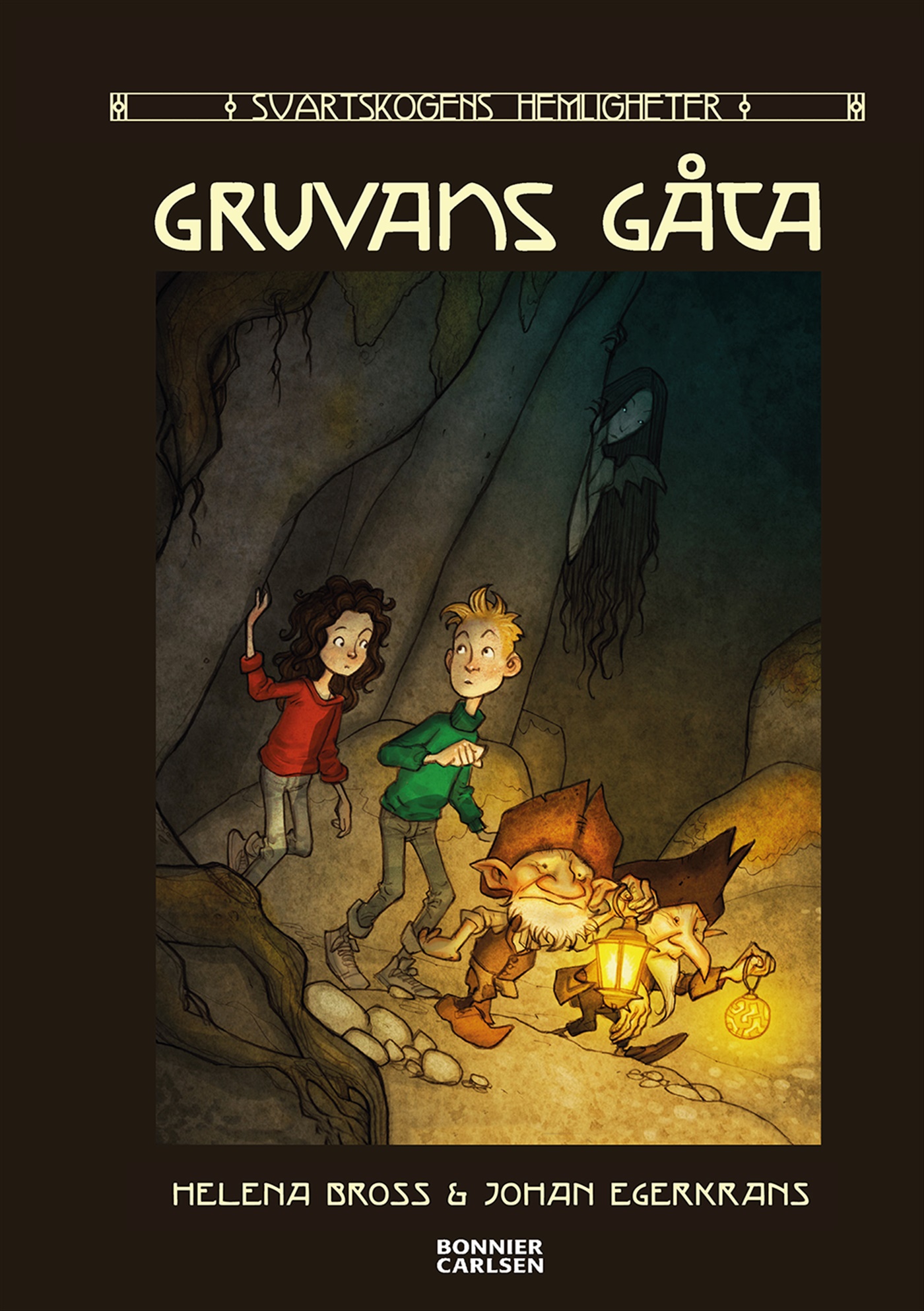 Omslag: Gruvans gåta