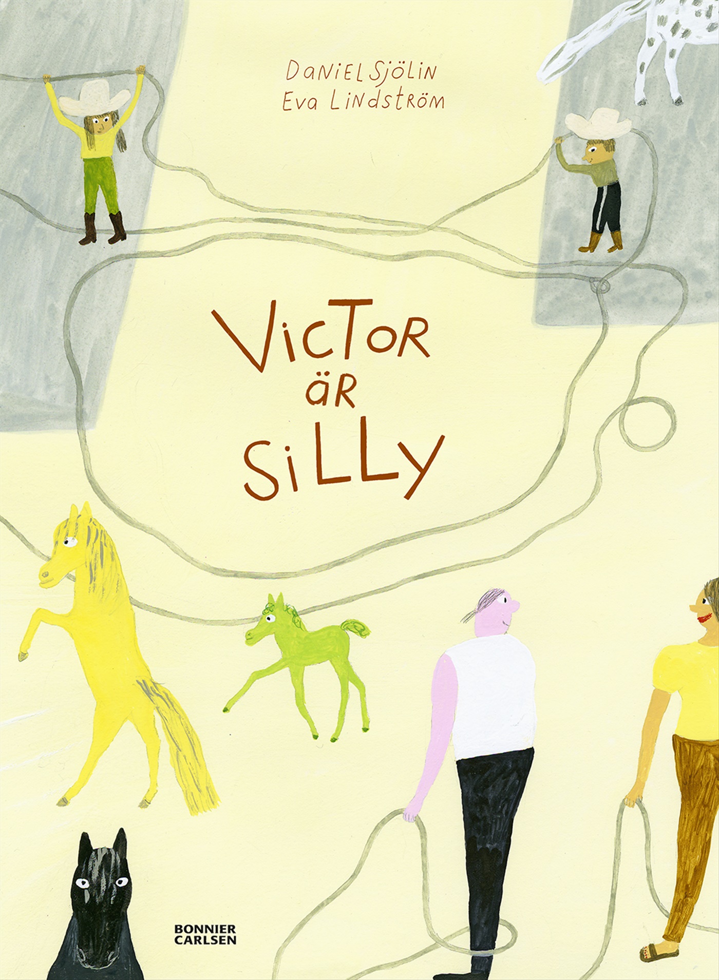 Omslag: Victor är silly