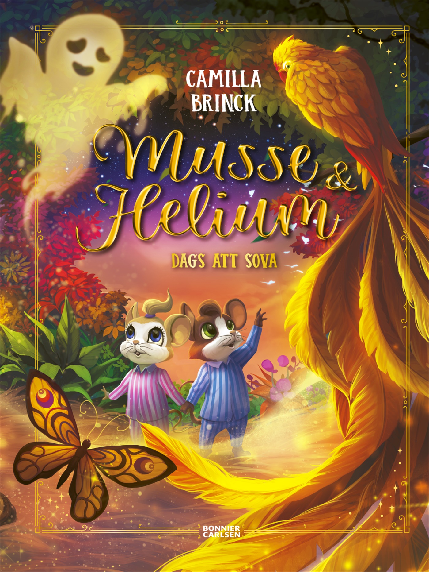 Omslag: Musse & Helium. Dags att sova