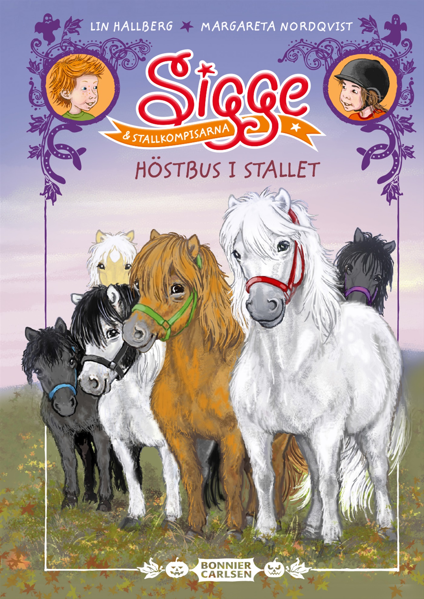Omslag: Höstbus i stallet