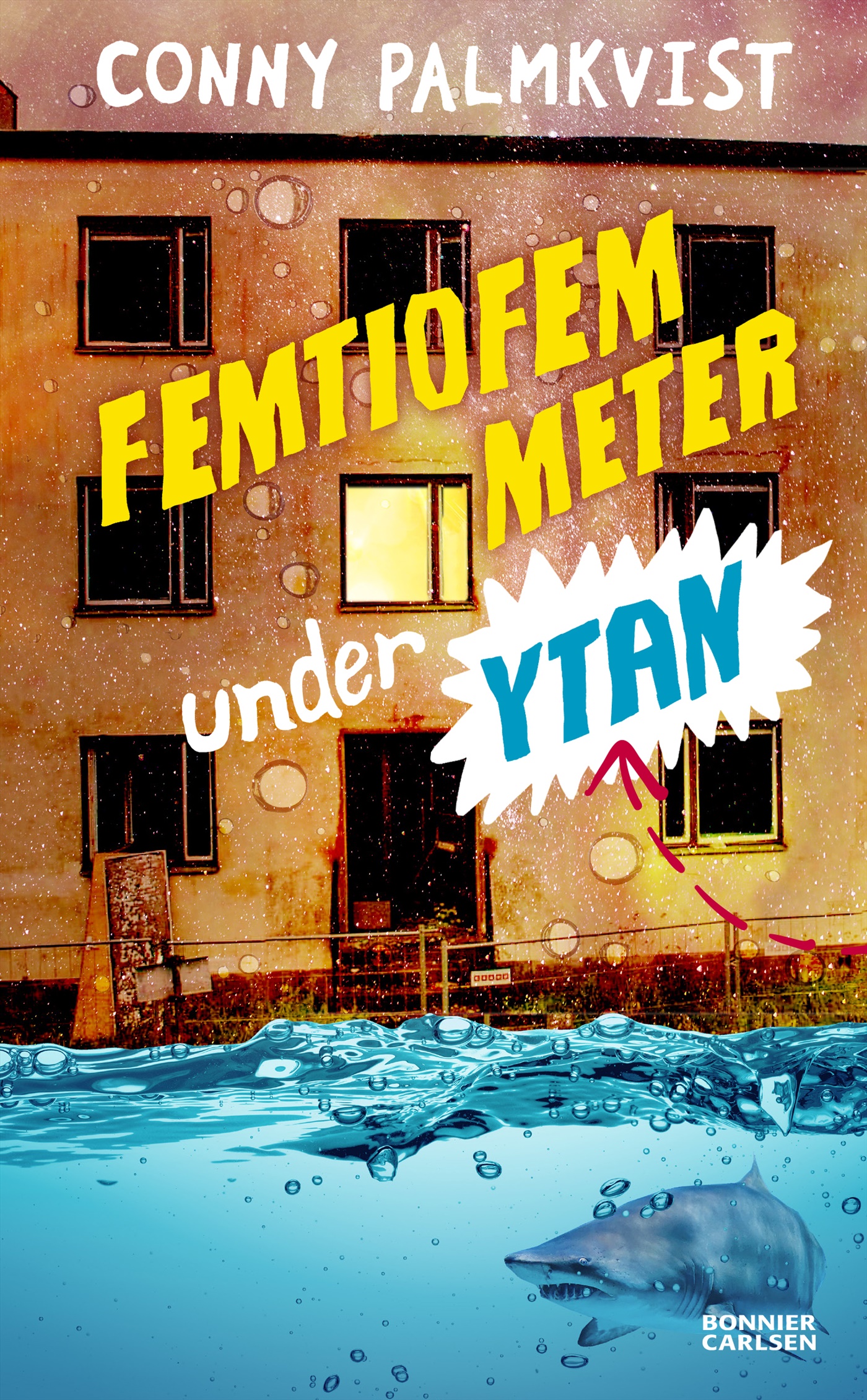 Omslag: Femtiofem meter under ytan