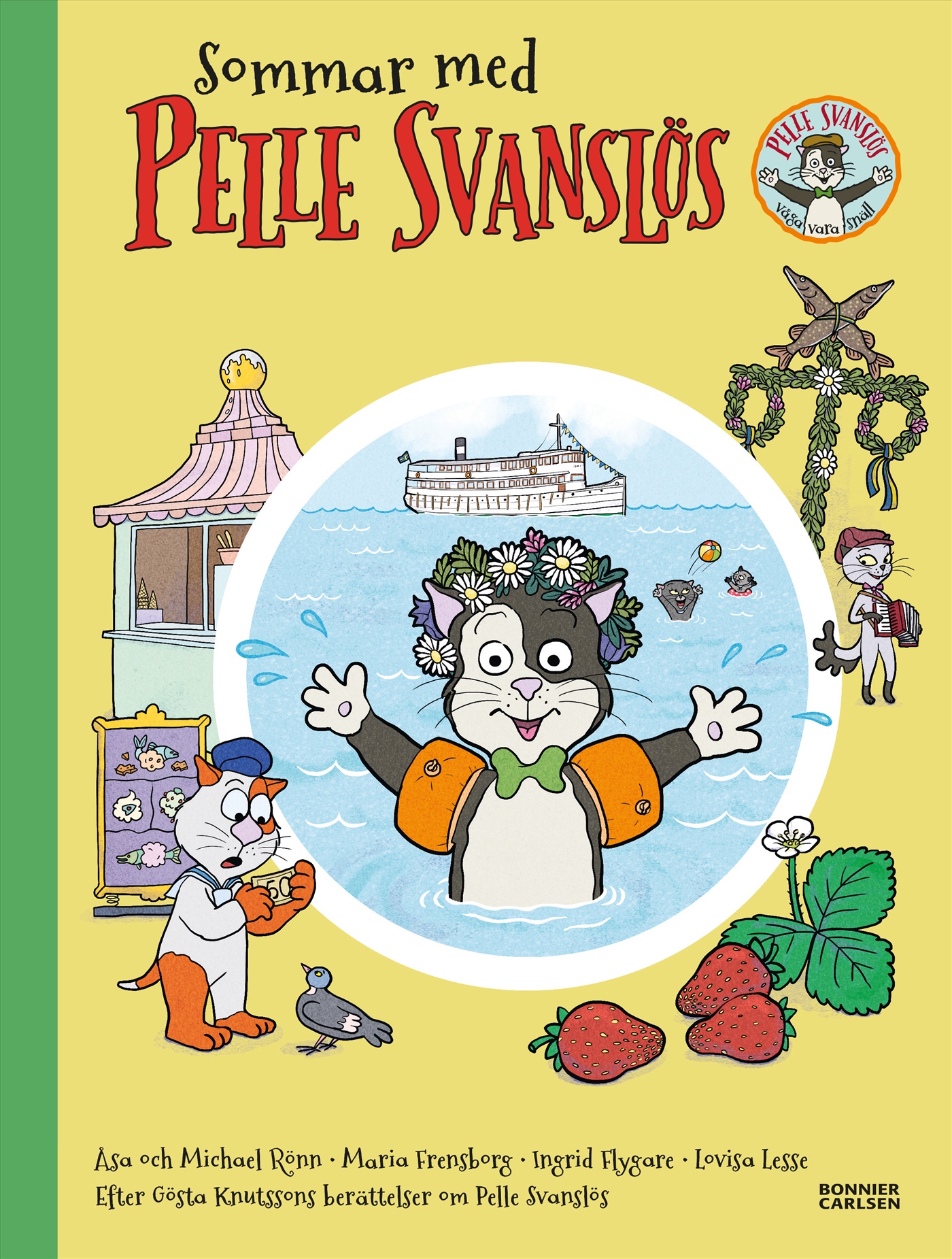 Omslag: Sommar med Pelle Svanslös. Samlingsvolym