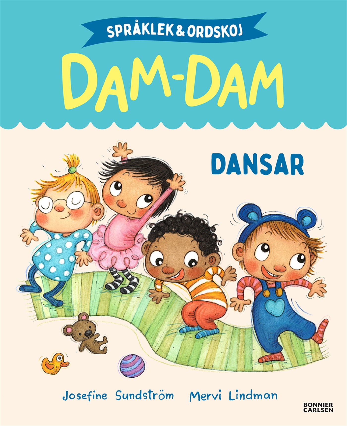 Omslag: Dansar. Språklek och ordskoj med Dam-Dam