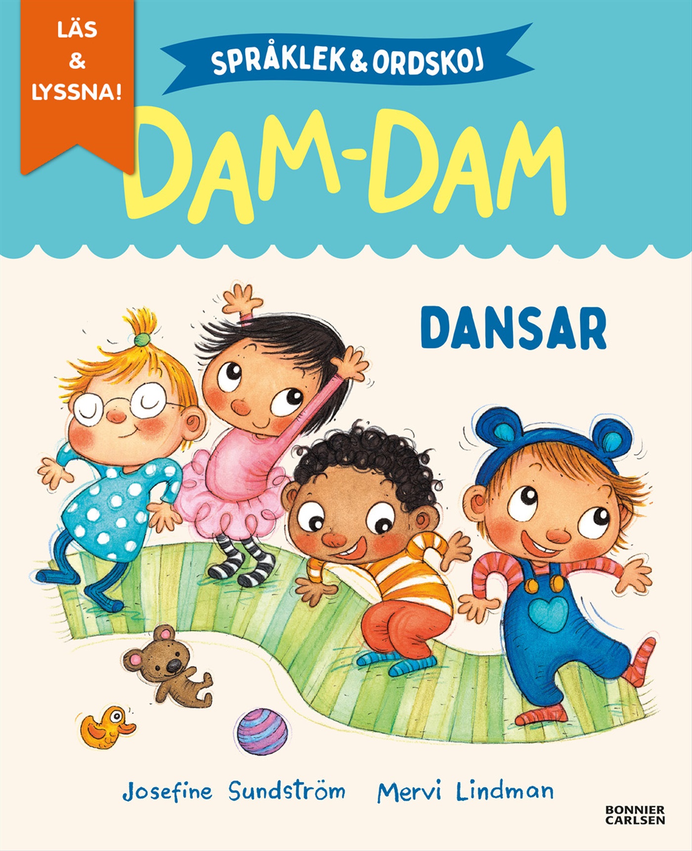 Omslag: Dansar. Språklek och ordskoj med Dam-Dam
