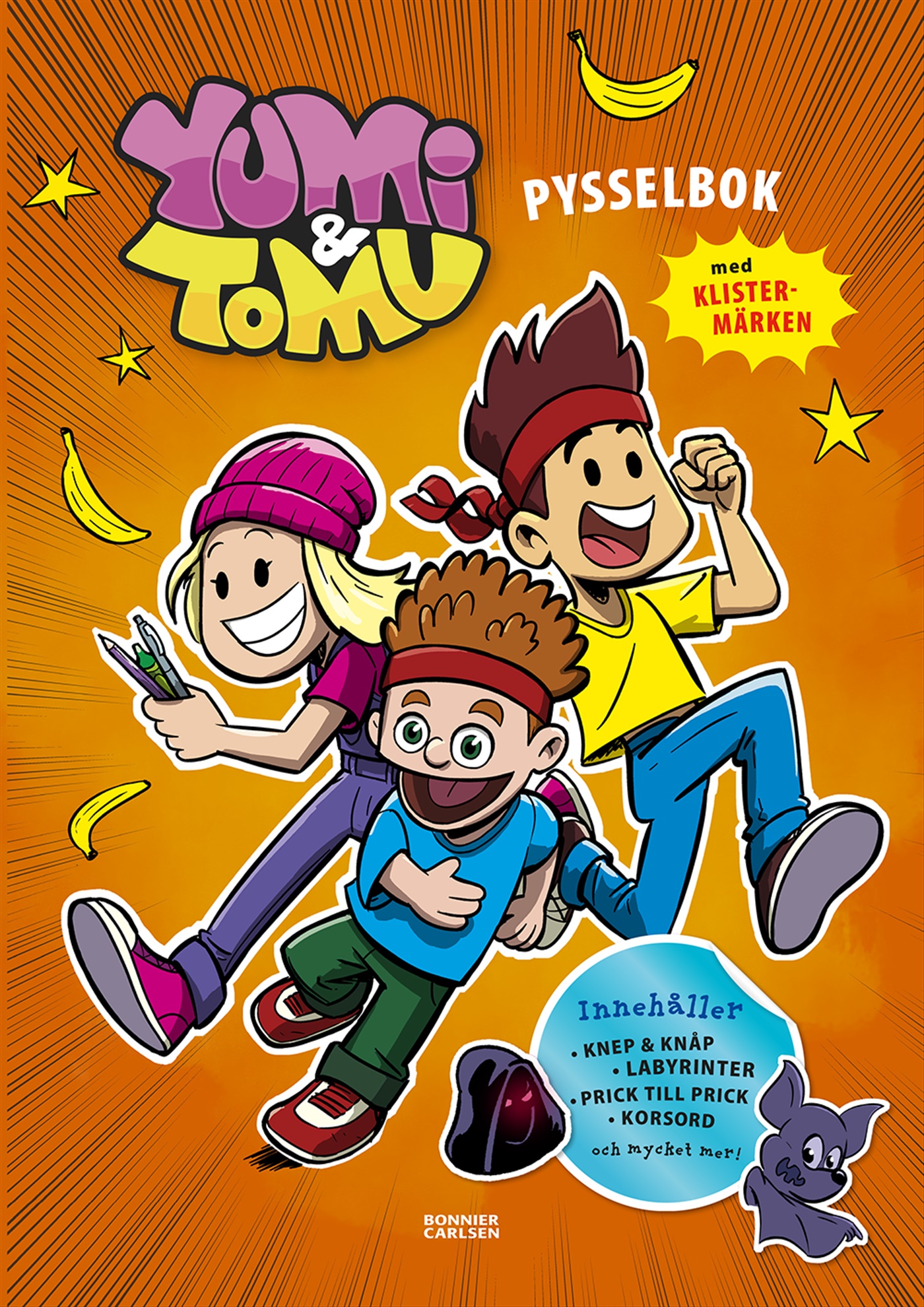 Omslag: Yumi & Tomu. Pysselbok