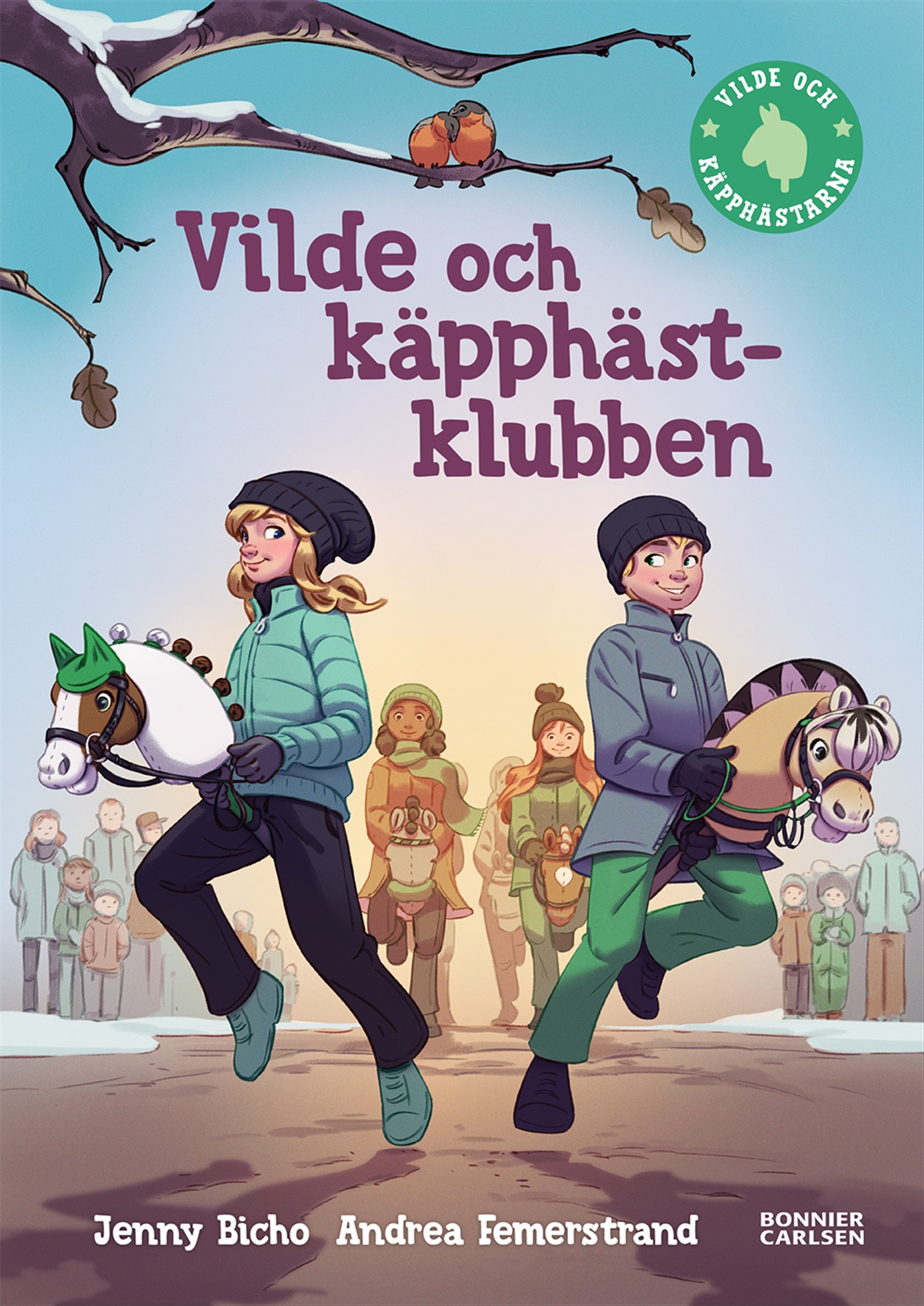Omslag: Vilde och käpphästklubben