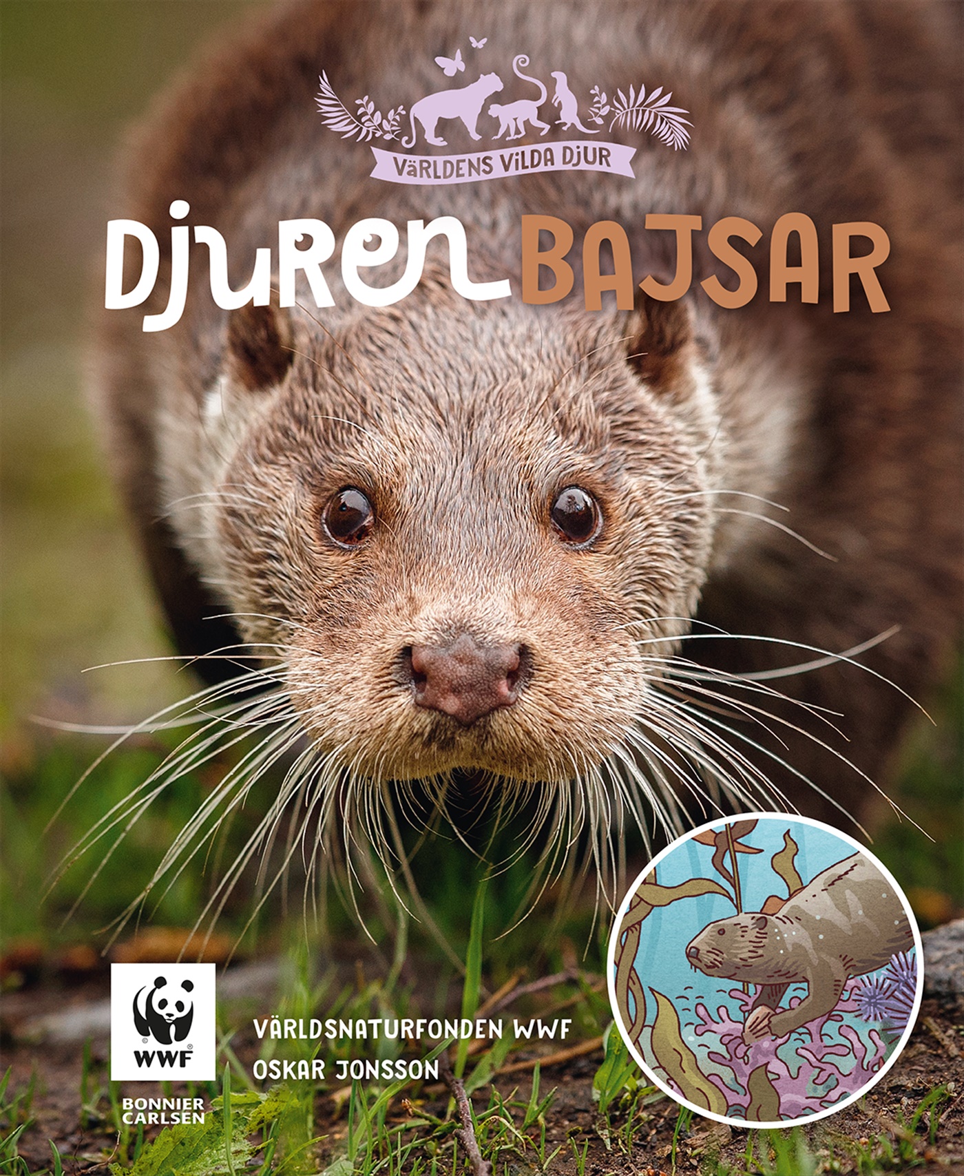 Omslag: Djuren bajsar