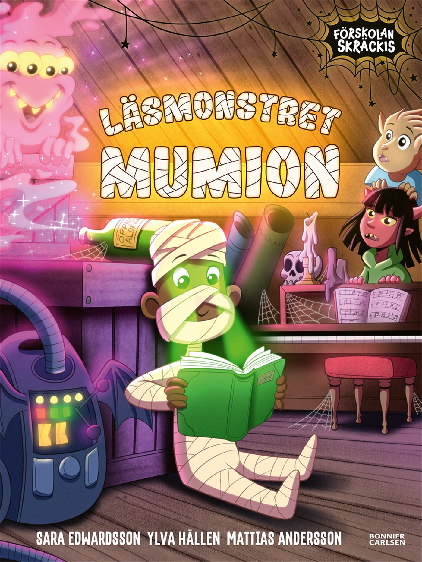 Omslag: Läsmonstret Mumion