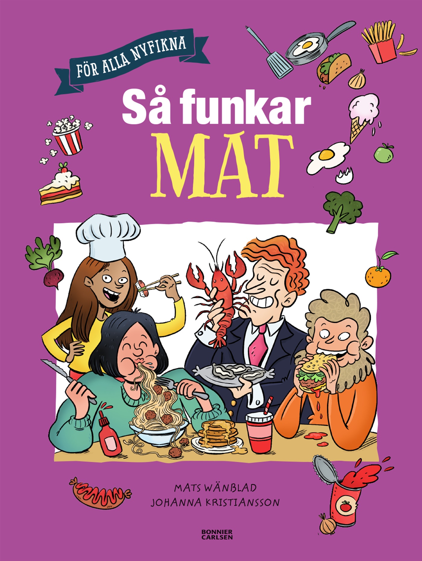 Omslag: Så funkar mat
