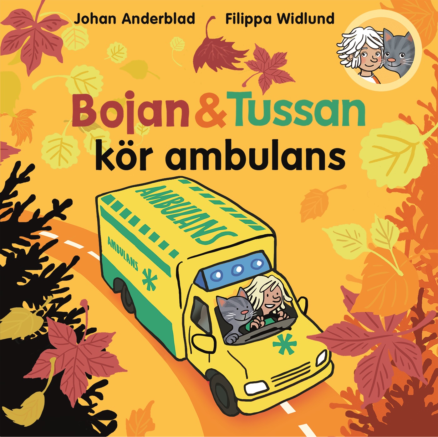 Omslag: Bojan och Tussan kör ambulans