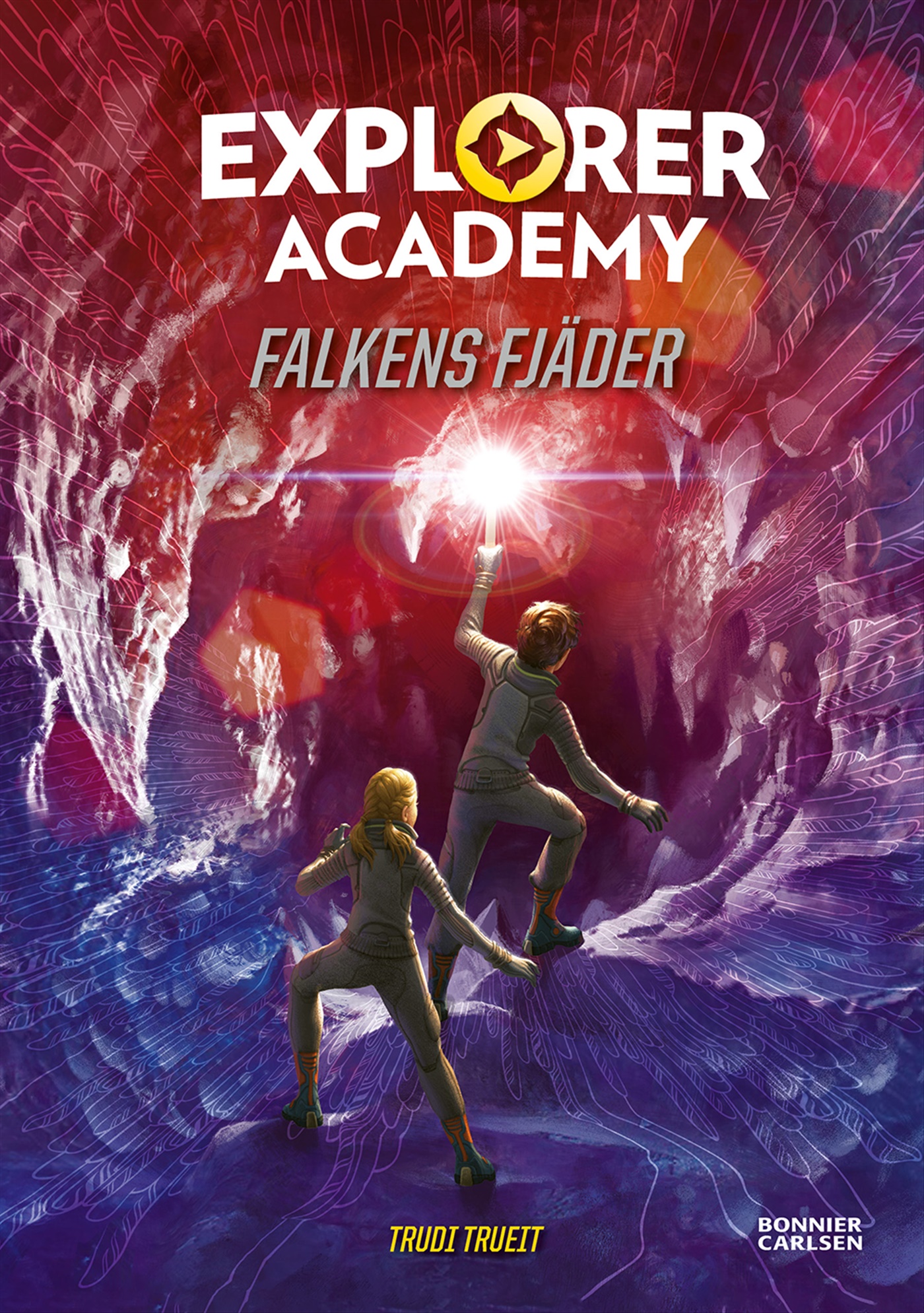 Omslag: Falkens fjäder