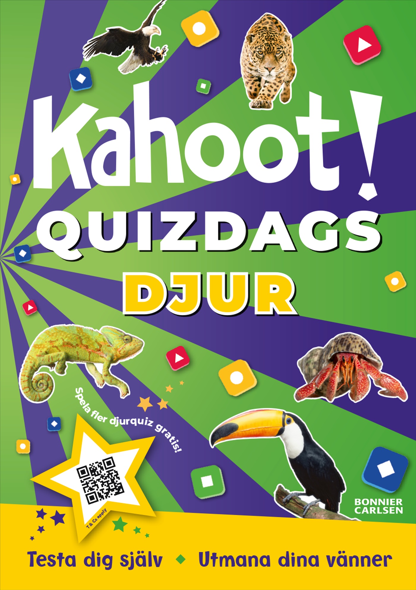 Omslag: Kahoot! Quizdags: Djur