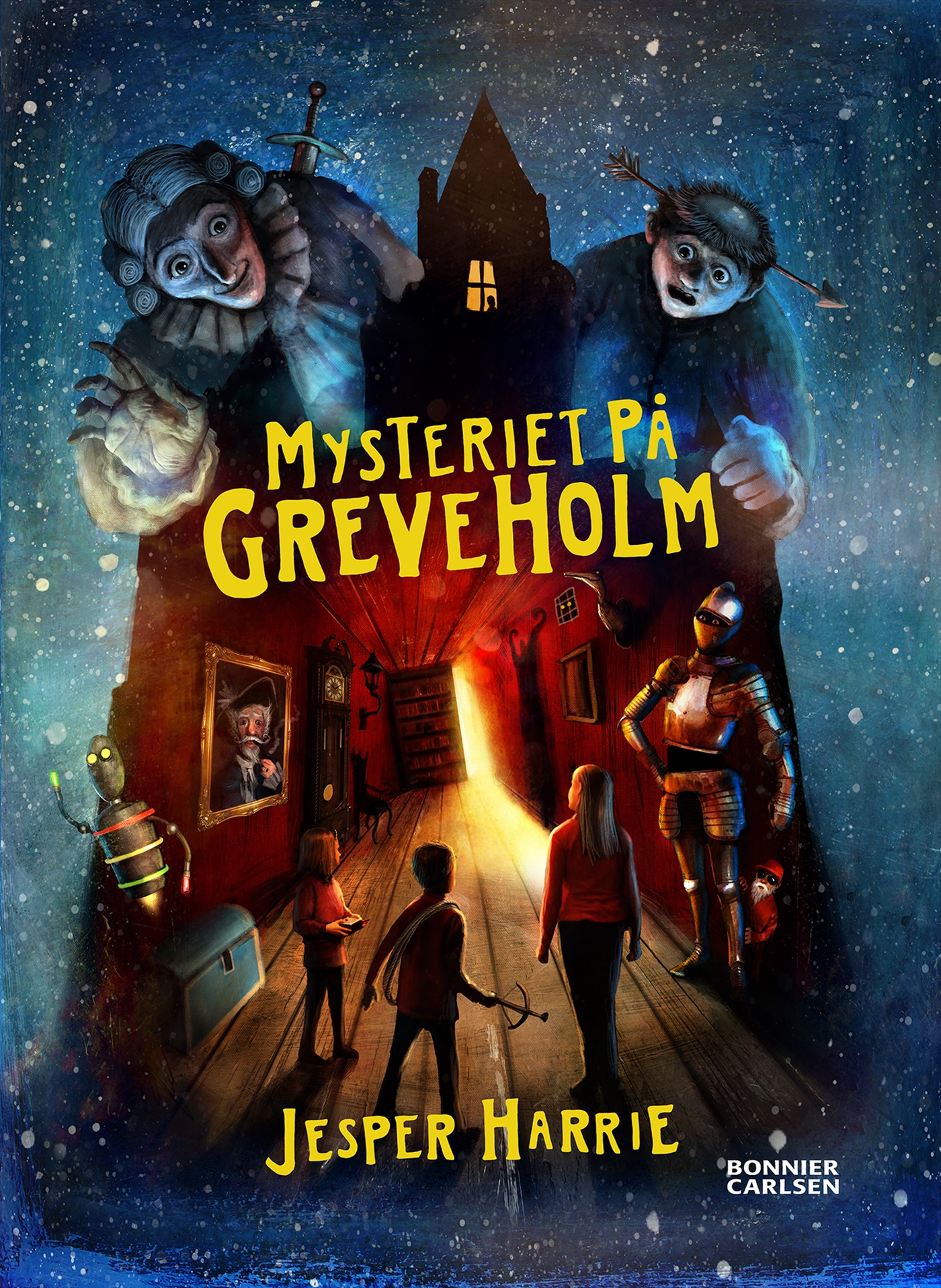 Omslag: Mysteriet på Greveholm