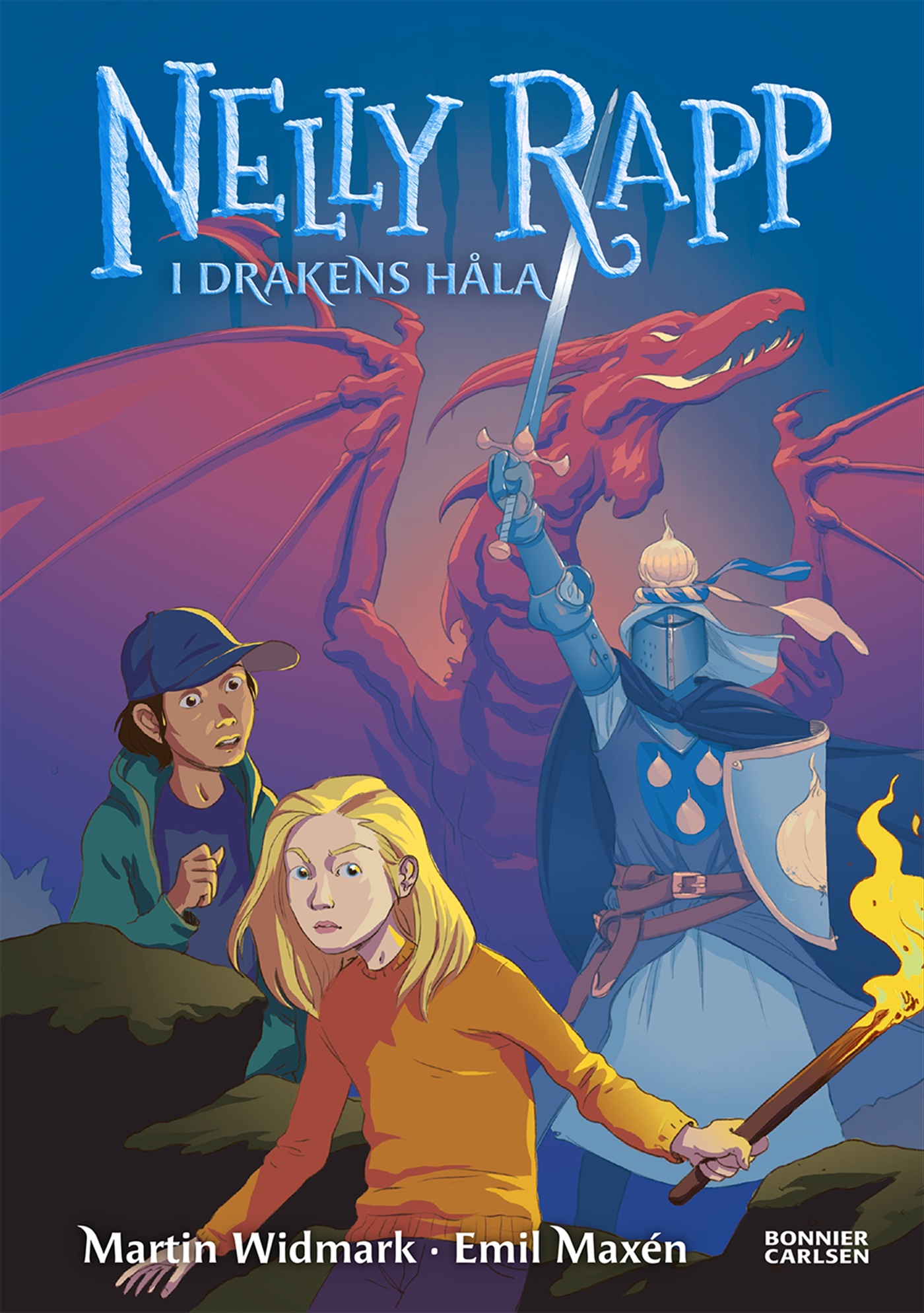 Omslag: Nelly Rapp i drakens håla