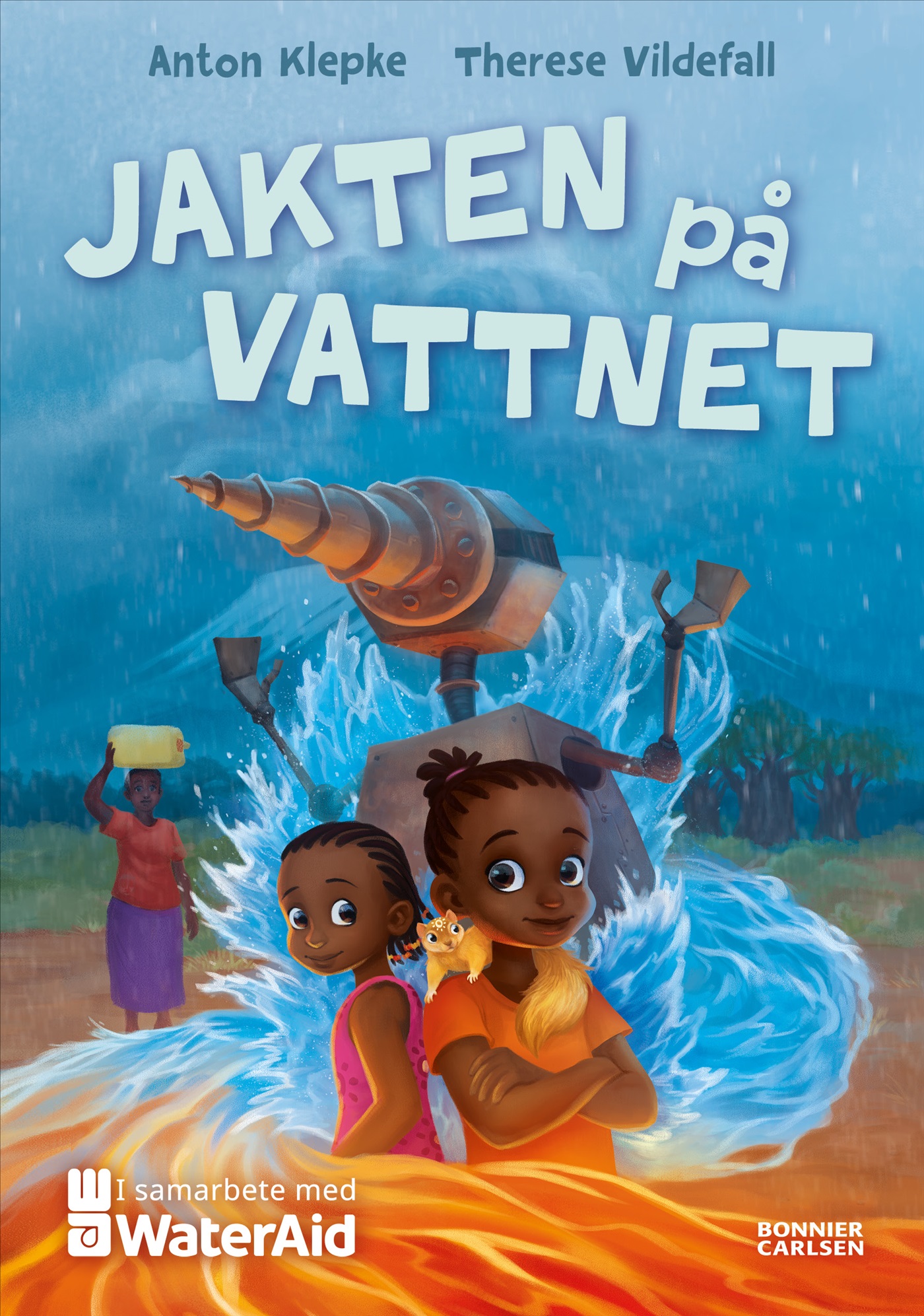 Omslag: Jakten på vattnet