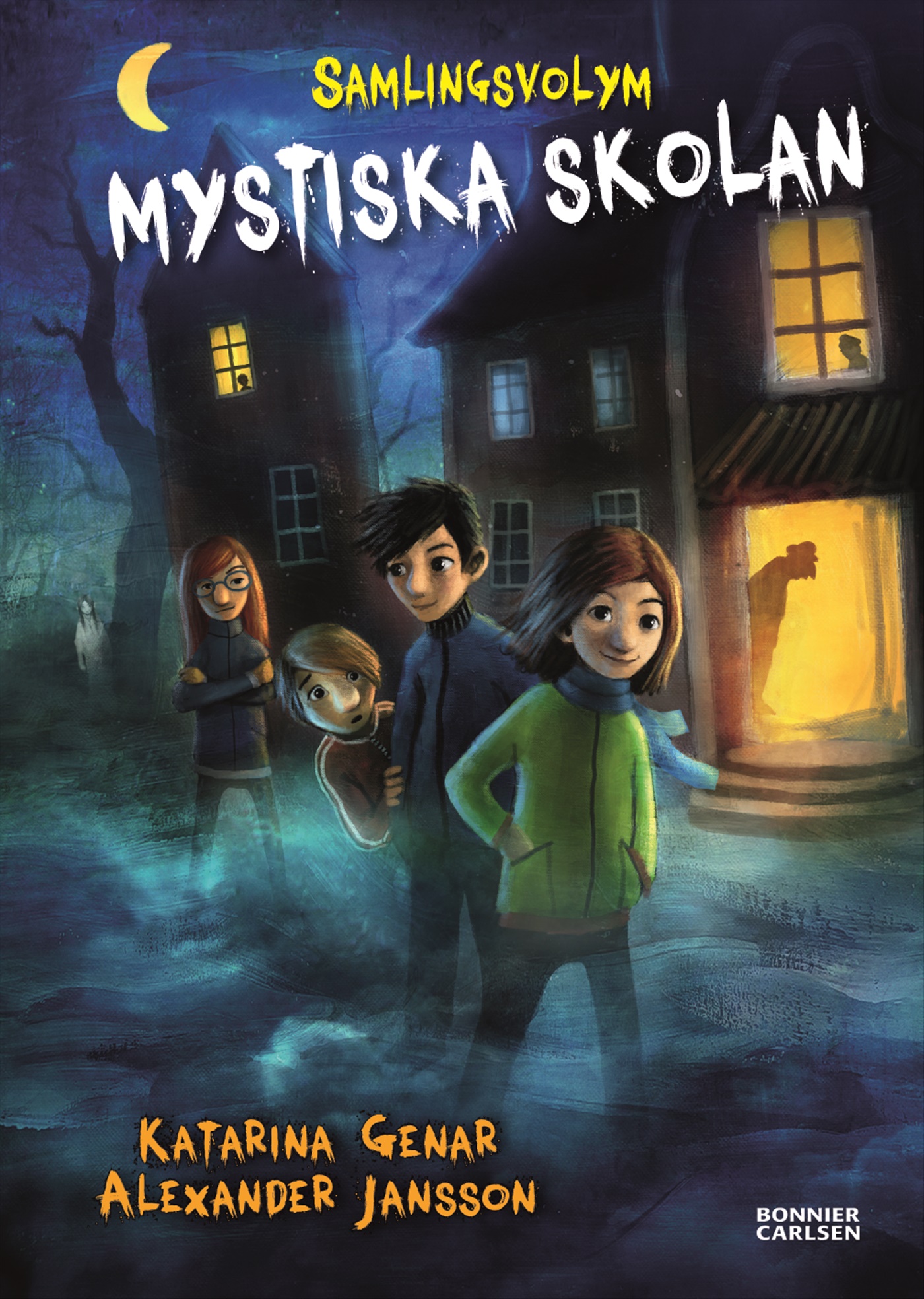 Omslag: Mystiska skolan. Samlingsvolym